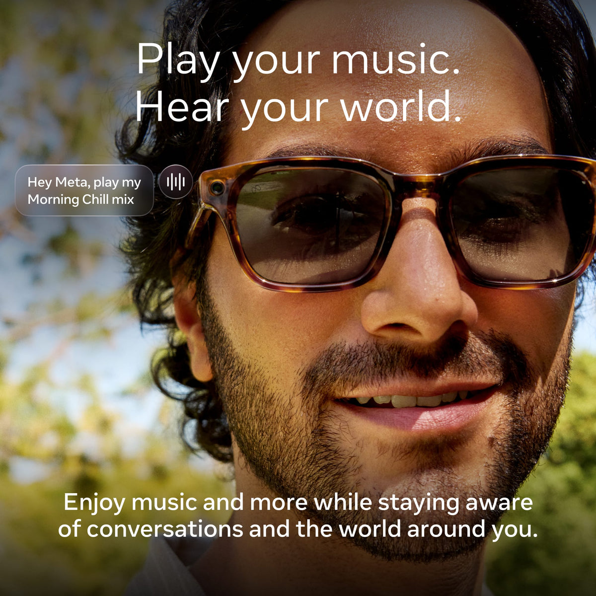 [PRE-ORDER] Meta Adventurer AI Glasses | Classic Black with Grey Polarized Lens (Ships from 1st Oct)