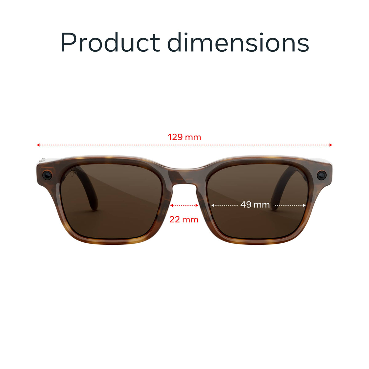 [PRE-ORDER] Meta Adventurer AI Glasses | Classic Tortoise with Brown Lens (Ships from 1st Oct)