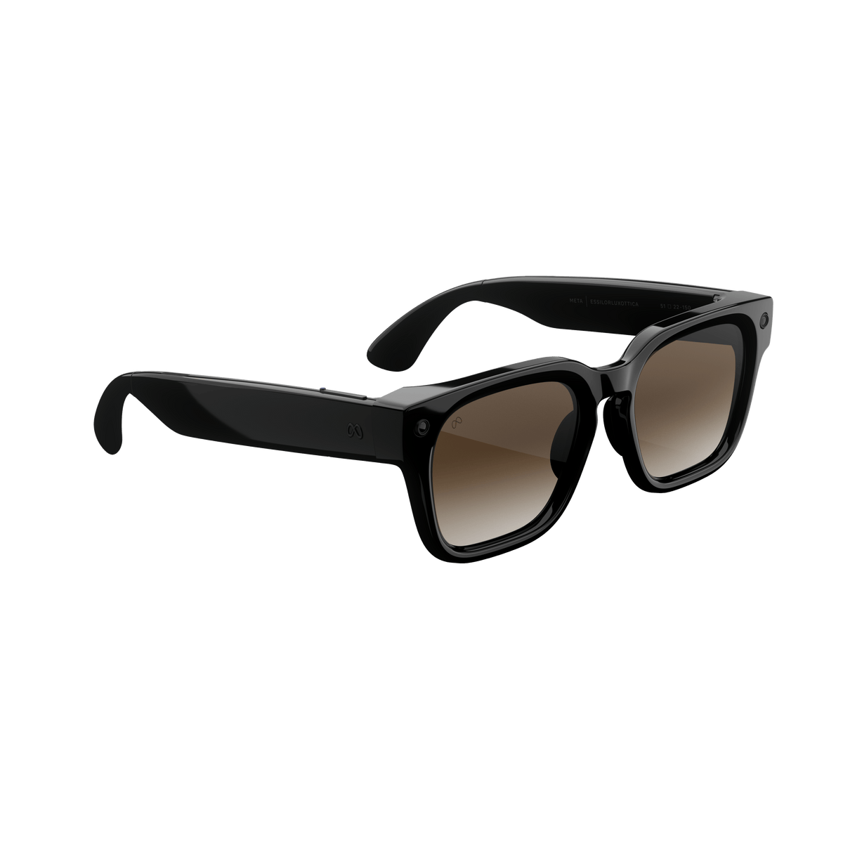 [PRE-ORDER] Meta Fury AI Glasses | Classic Black with Brown Gradient Lens (Ships from 1st Oct)