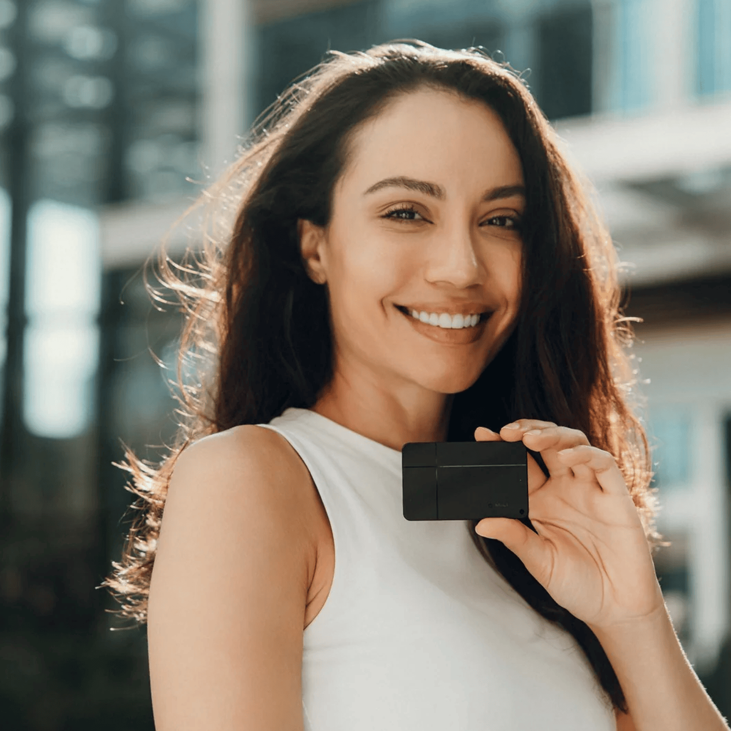 MiLi MiCard Pro Duo - Wireless Rechargeable Card Bluetooth Item Finder | iOS or Android Compatible