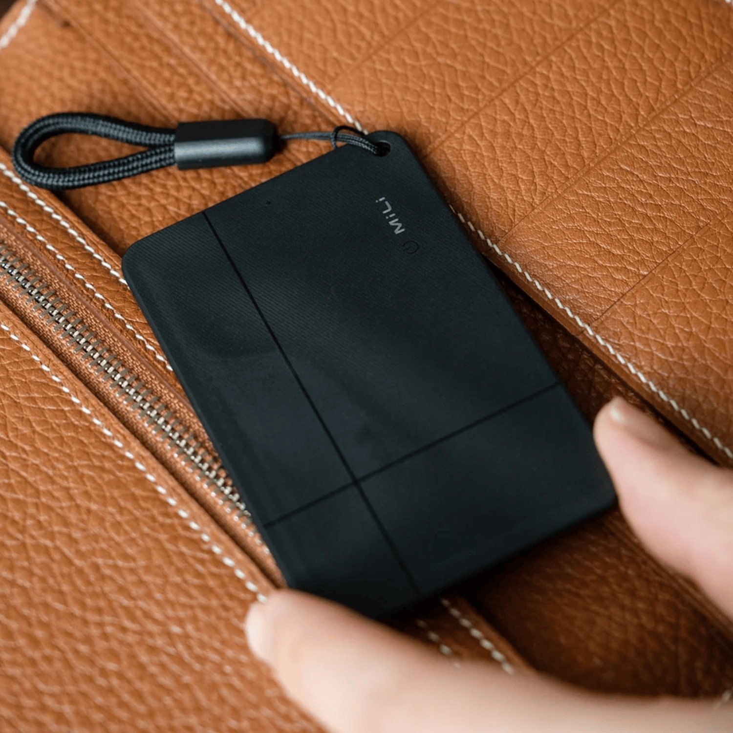 MiLi MiCard Pro Duo - Wireless Rechargeable Card Bluetooth Item Finder | iOS or Android Compatible