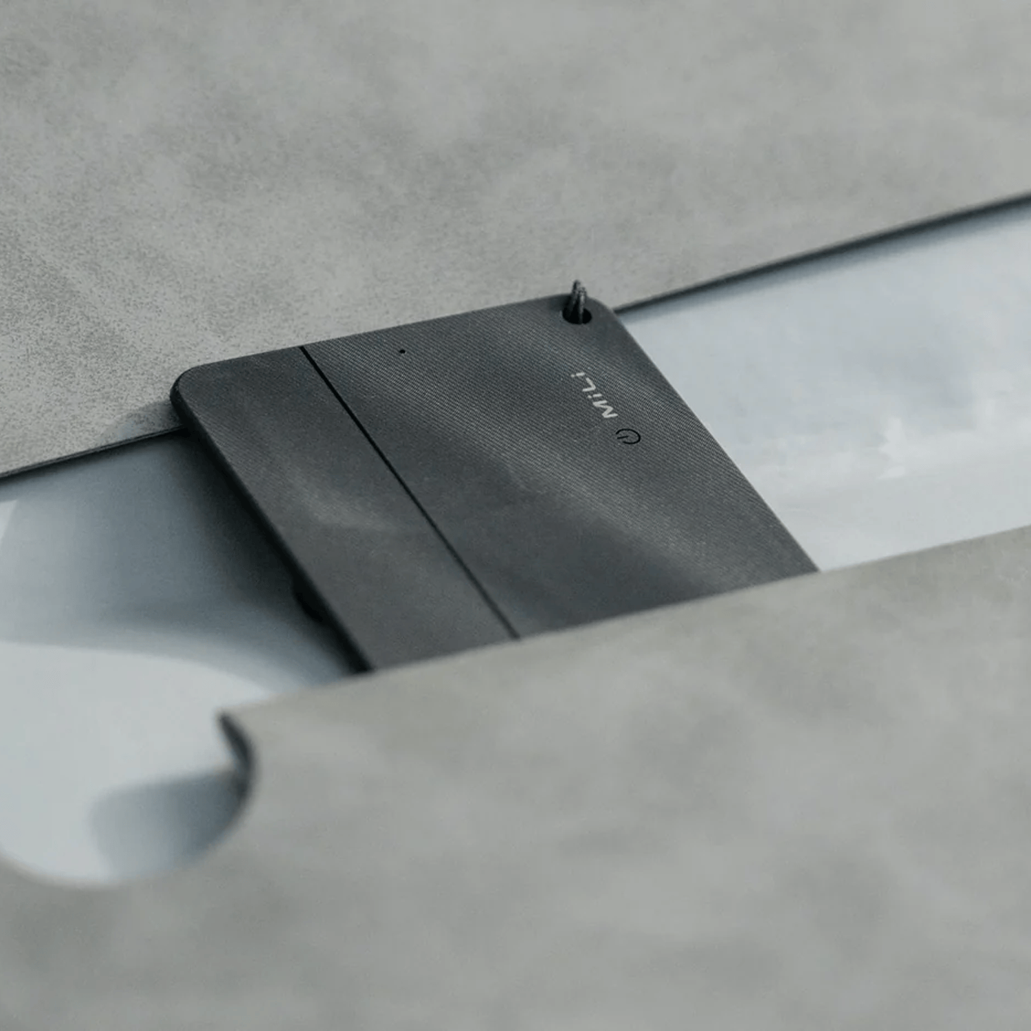 MiLi MiCard Pro Duo - Wireless Rechargeable Card Bluetooth Item Finder | iOS or Android Compatible