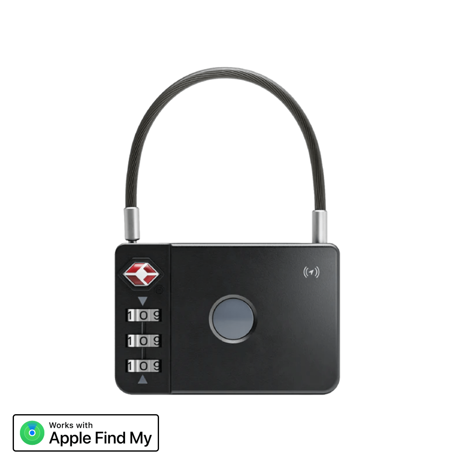 MiLi MiLock TSA-Certified Luggage Lock with Integrated Bluetooth Tracker | Apple MFi Certified (iOS)