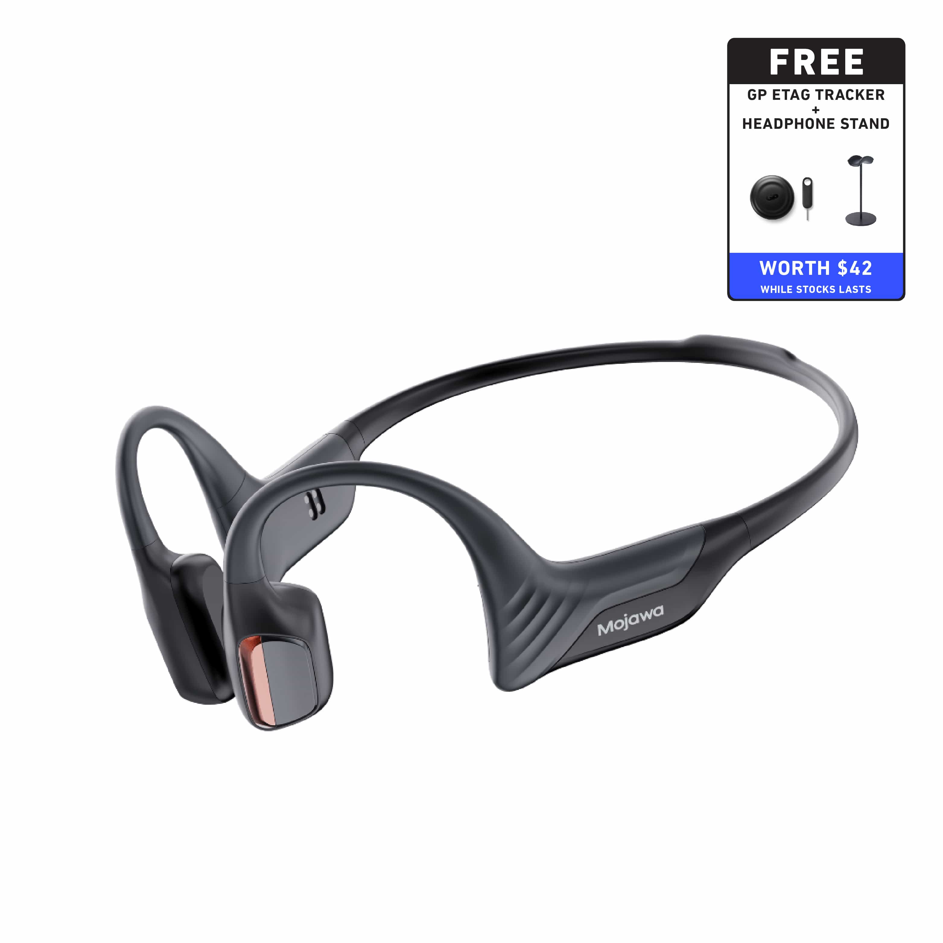 Mojawa Purra Swim IP68 Waterproof Swimming Bone Conduction Headphones