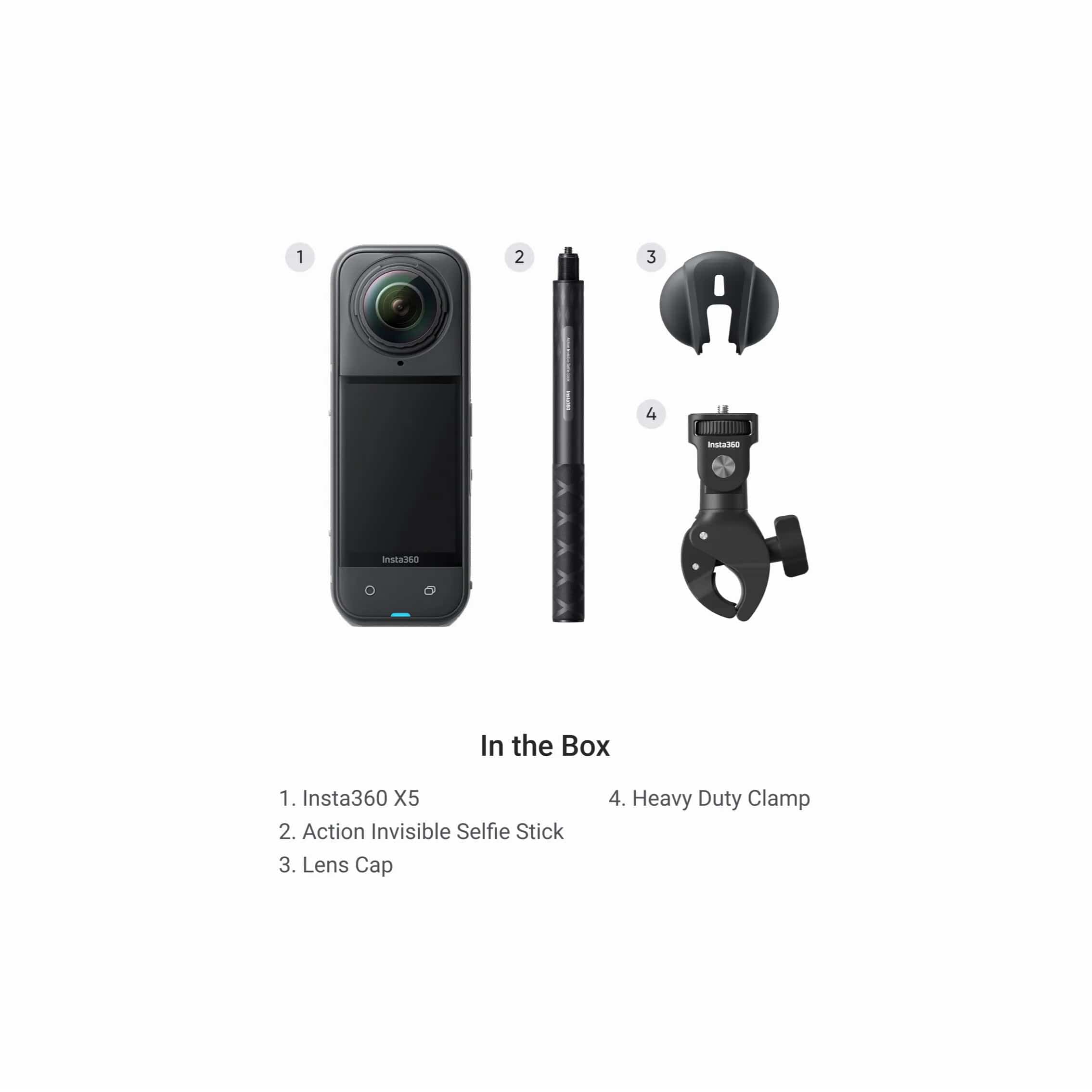 Insta 360 ONE X5 | 8K30fps 360 Action Camera