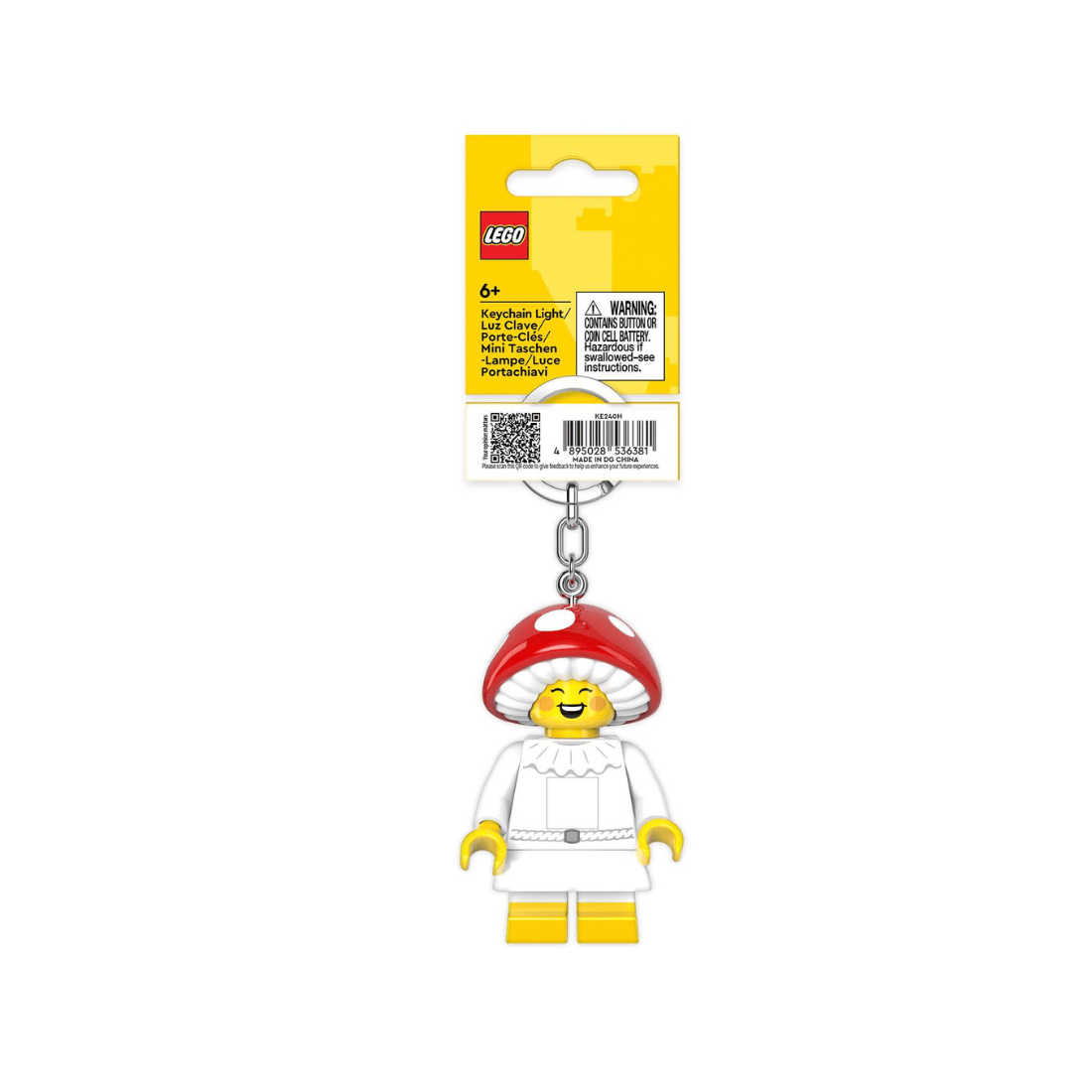 LEGO MINIFIGURES Mushroom Sprite Keychain Light