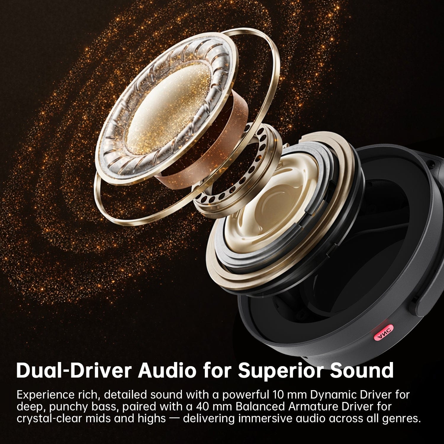 Nakamichi Elite Pro OE2100 ANC Wireless Headphones