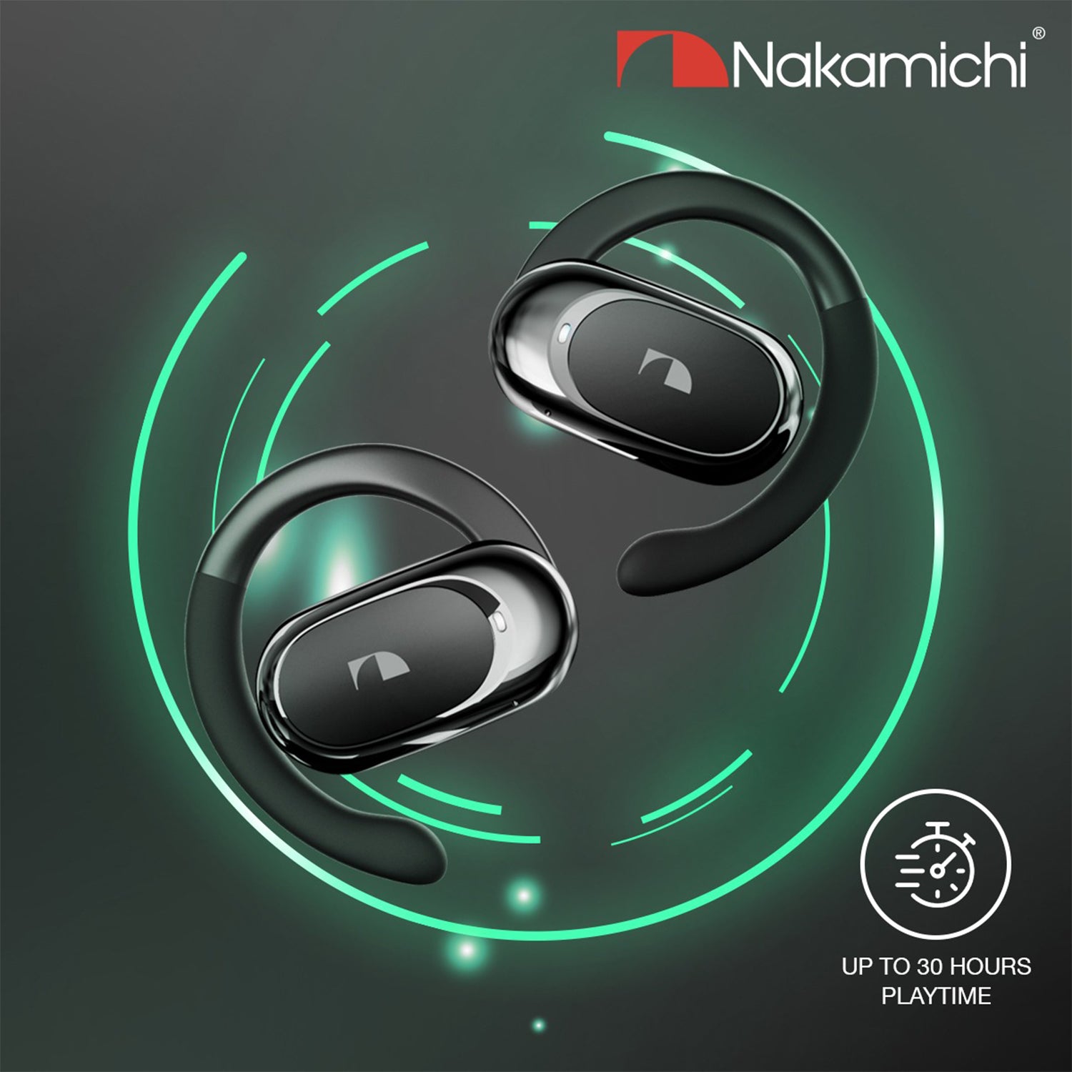 Nakamichi OP-TW005 Open-Ear True Wireless Earphones