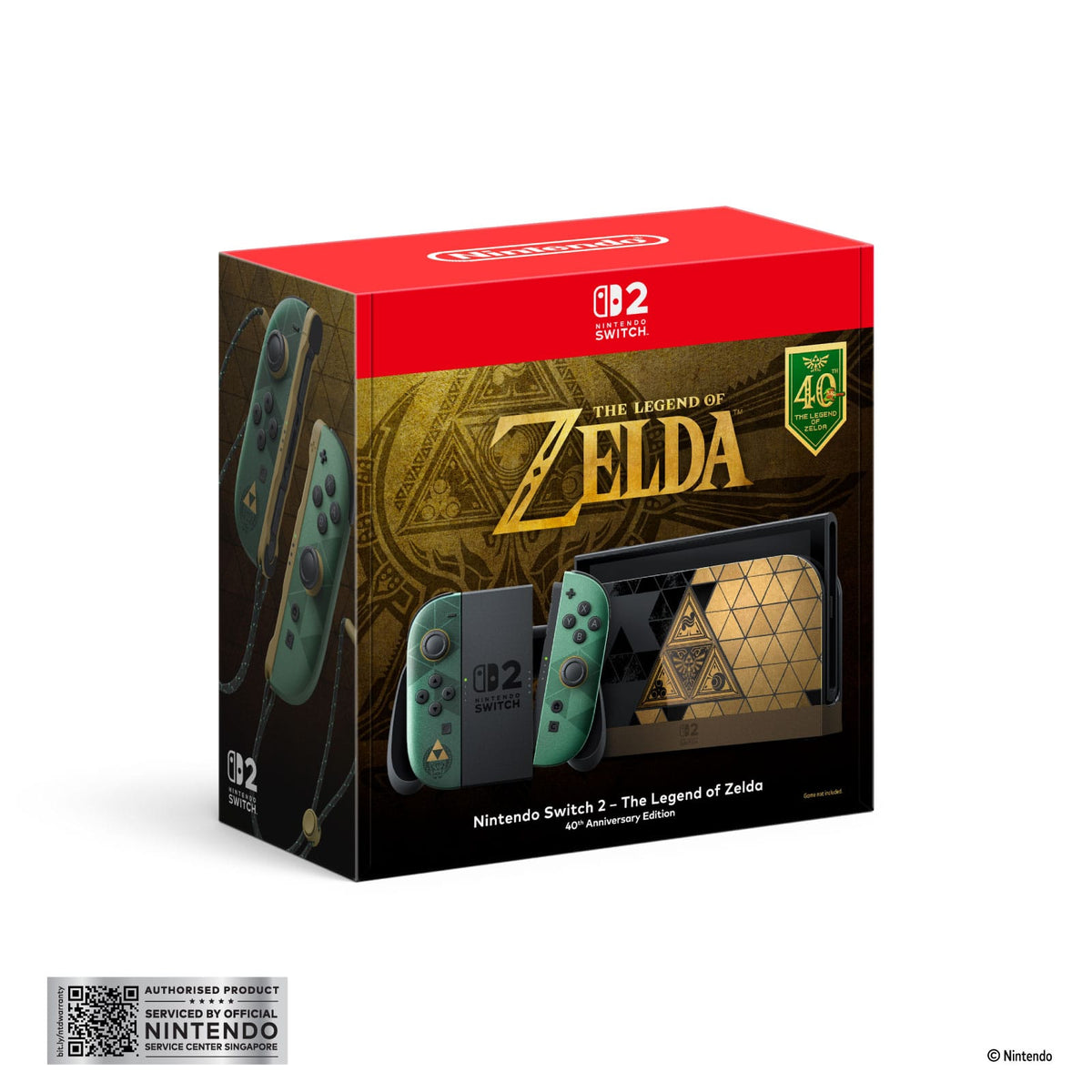[PRE-ORDER] Nintendo Switch 2 The Legend of Zelda 40th Anniversary Edition (Ships from 29th Oct)