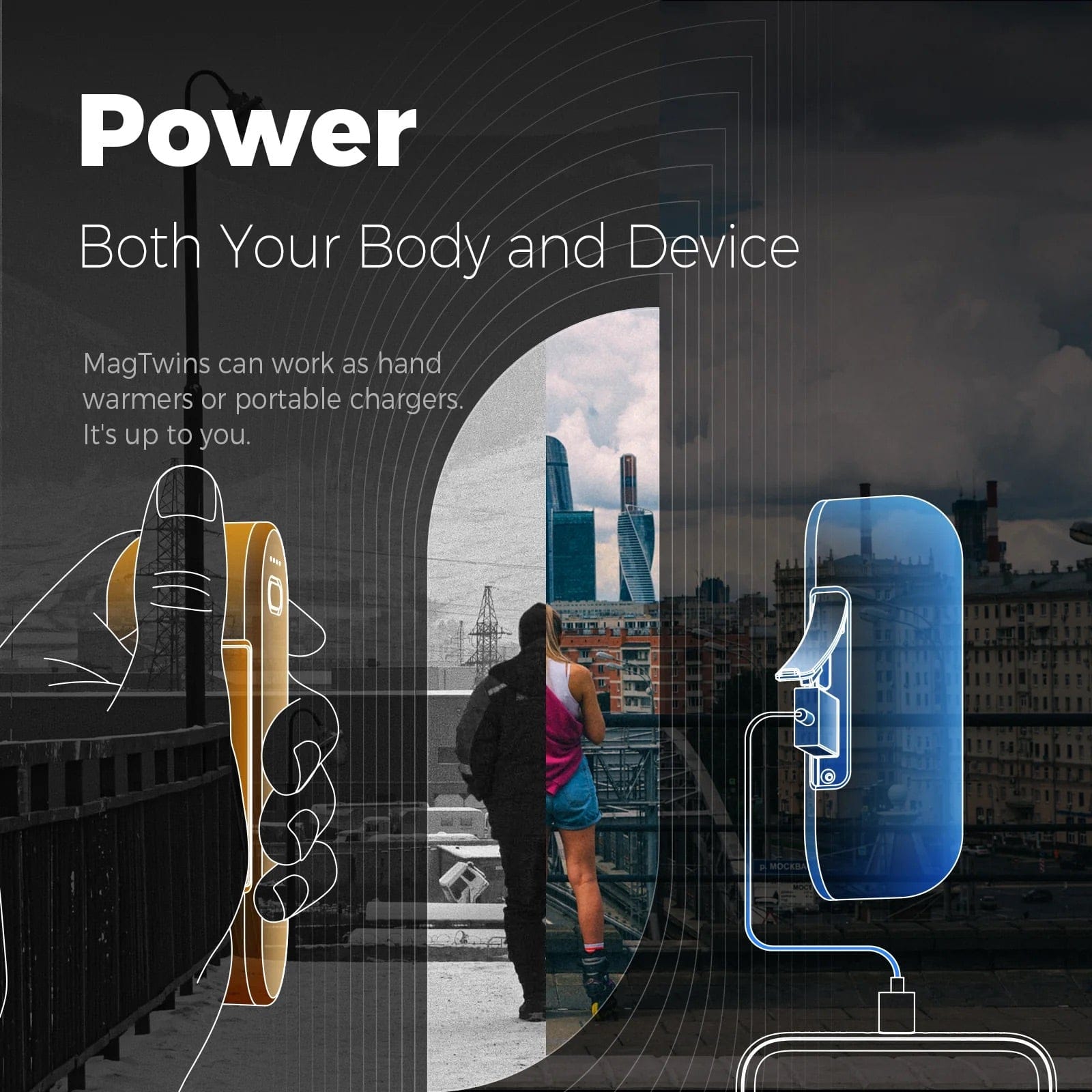 Ocoopa UT2s Hand Warmers