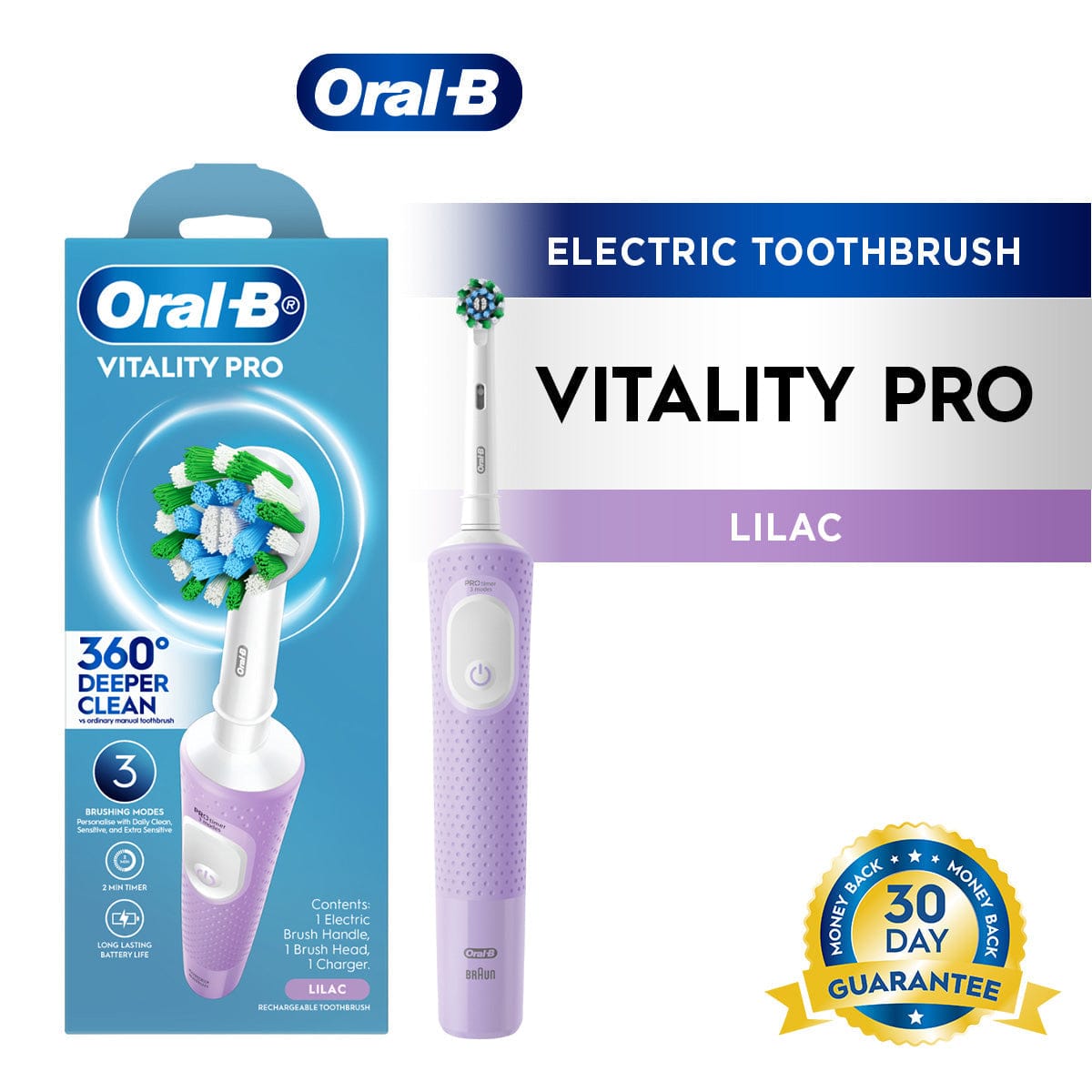 Braun Oral-B Vitality Pro Electric Toothbrush
