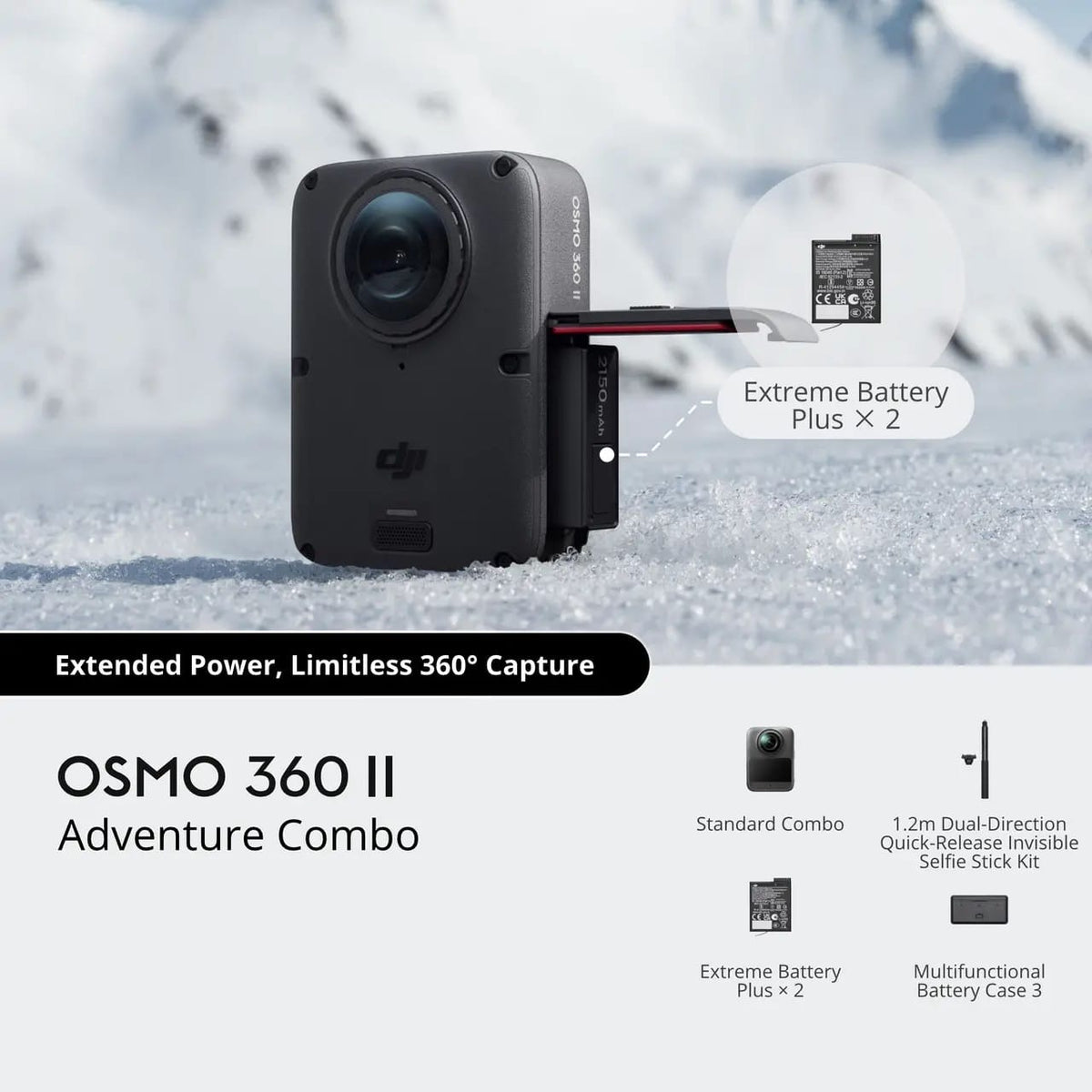 DJI Osmo 360 II | 8K 360° Camera