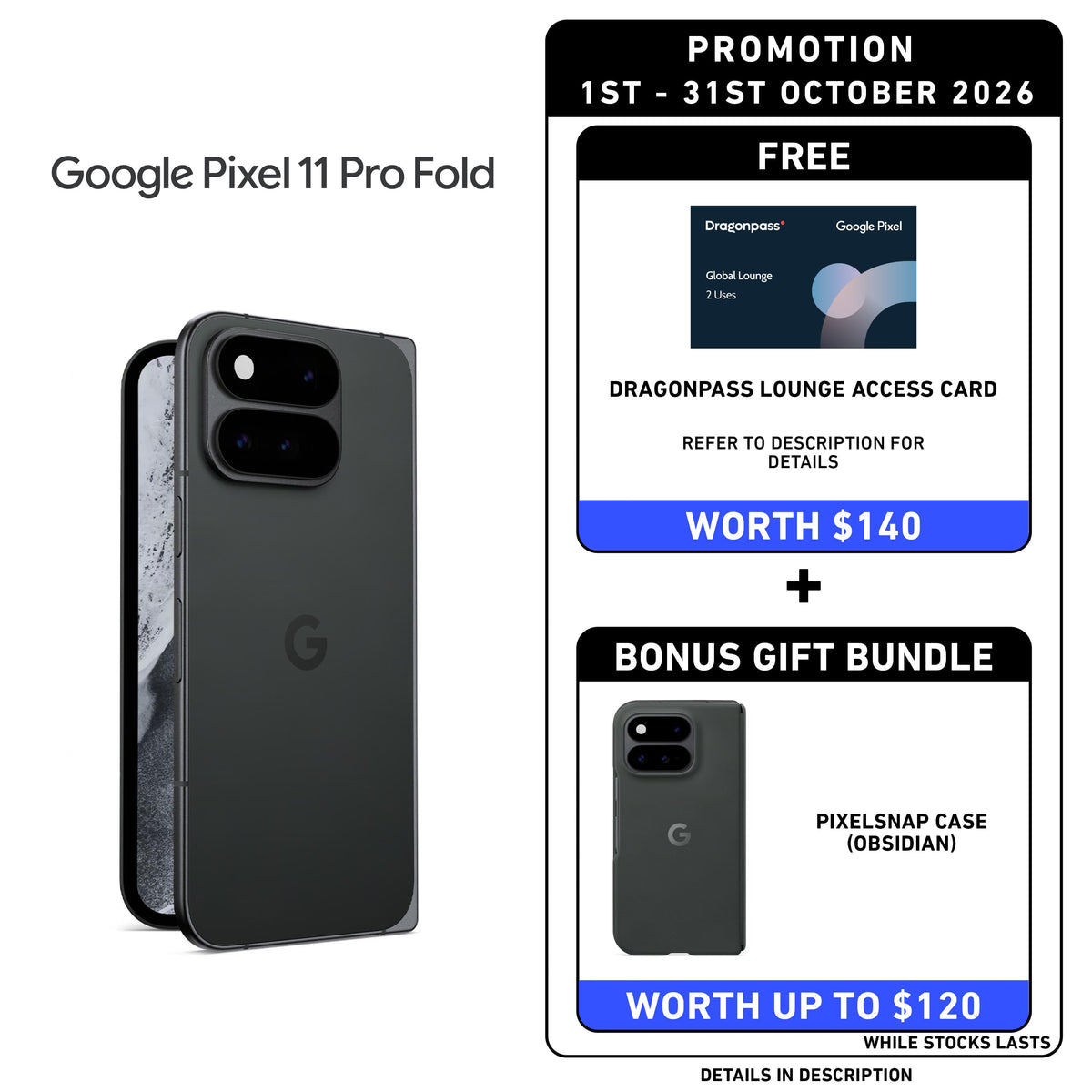 Google Pixel 11 Pro Fold Smartphone