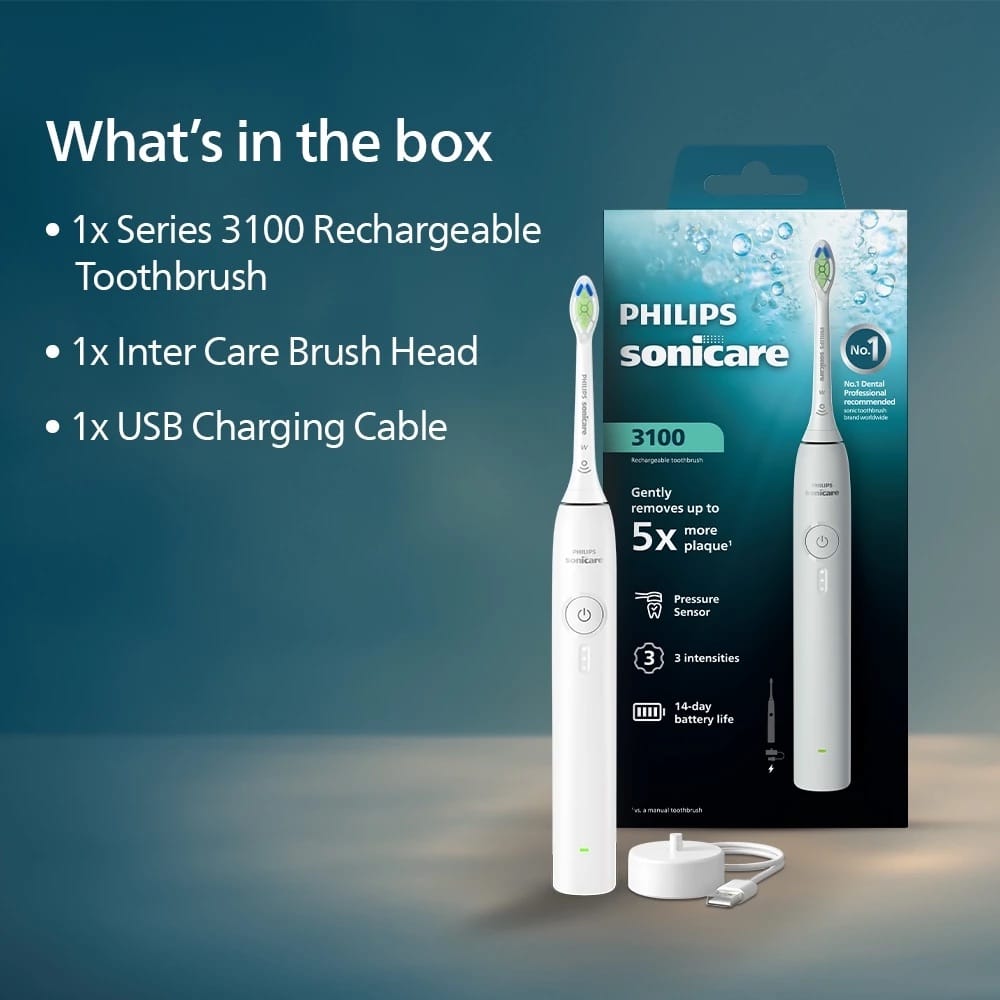 Philips HX4031/21 Sonicare 3100 Rechargeable Toothbrush