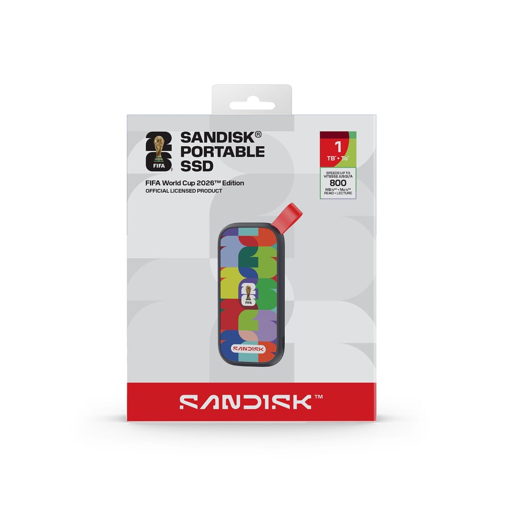 SanDisk Portable SSD | FIFA World Cup 2026 Edition | 1TB