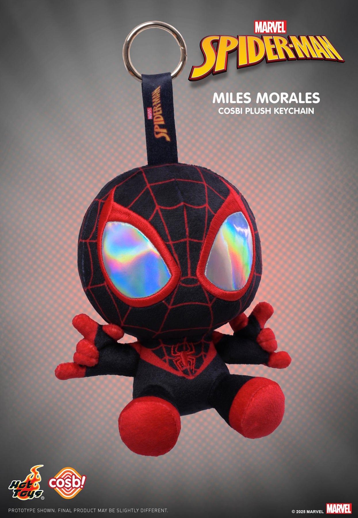 Hot Toys PPLU071N Spider-Man (Marvel Comics) Spider-Man Cosbi Plush Keychain Blind Box