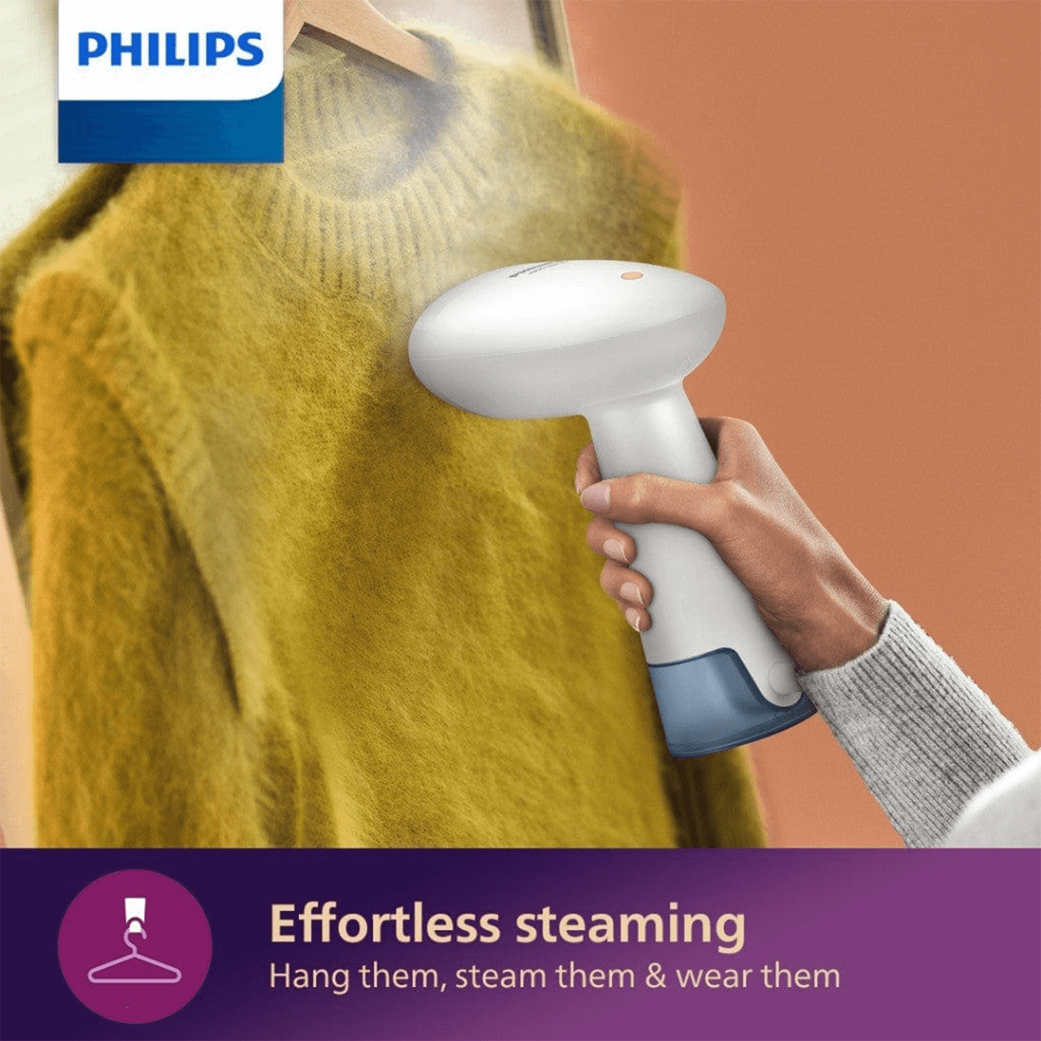 Philips STH1000/16 1000 Series Handheld Garment Steamer