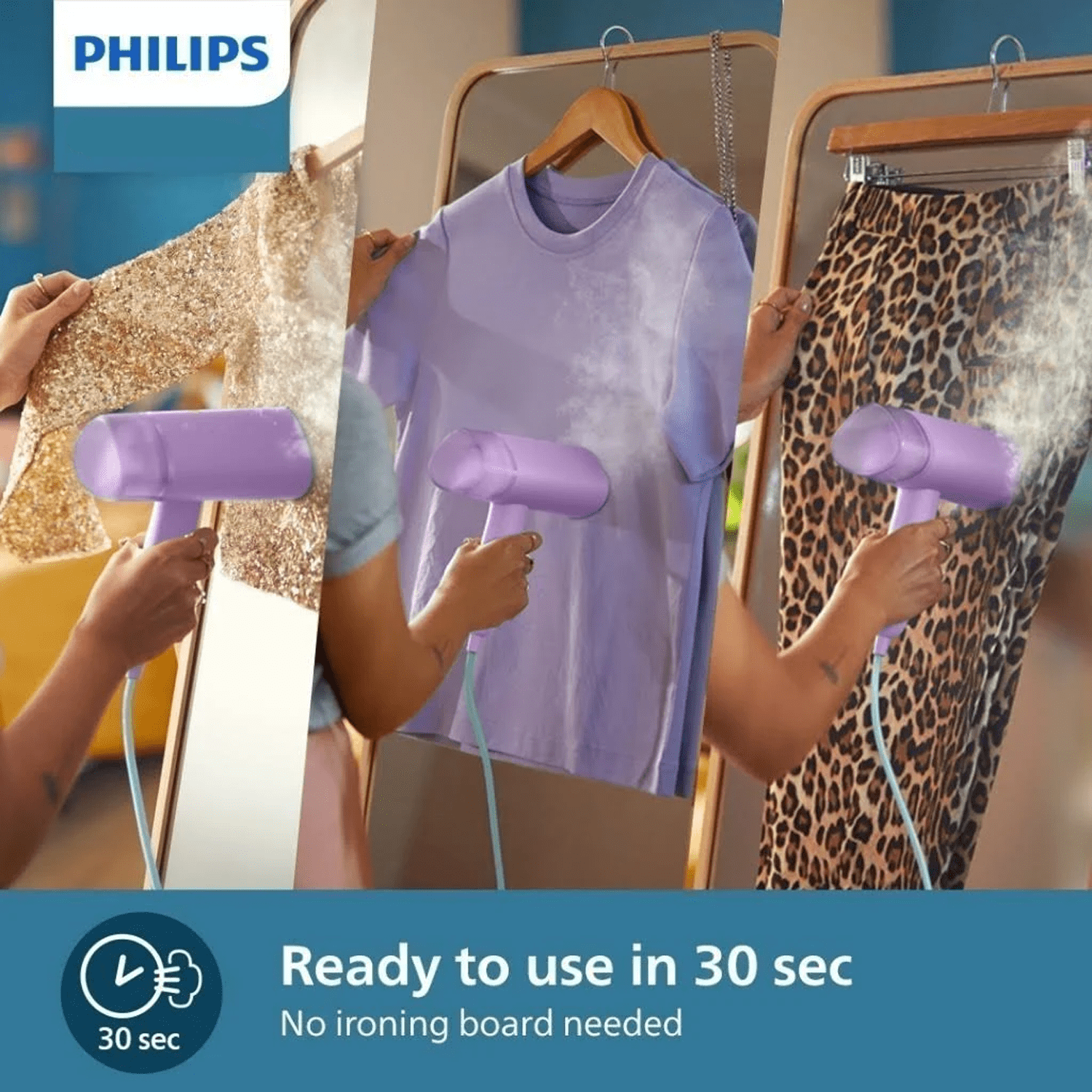 Philips STH3010/30 3000 Series Handheld Garment Steamer