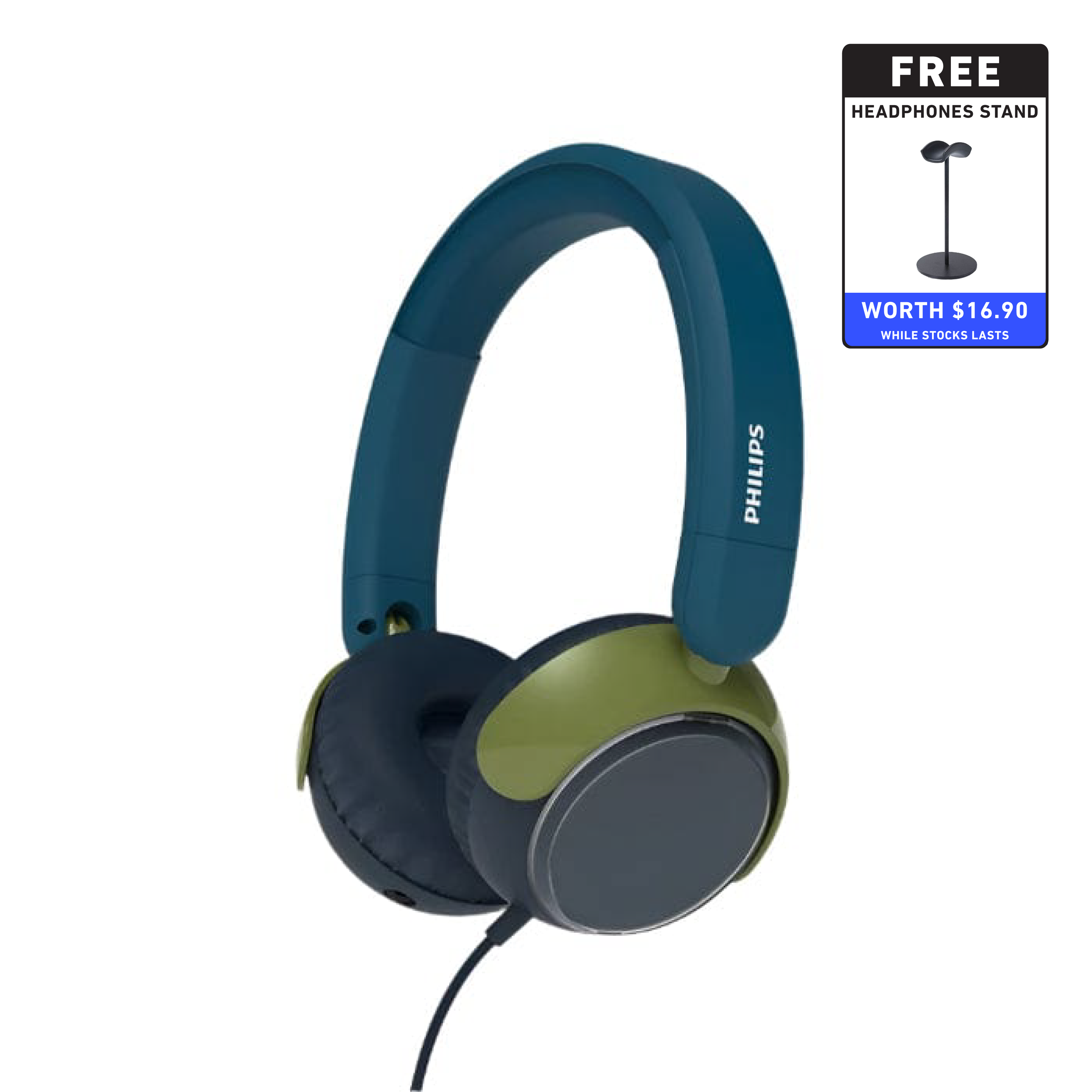 Philips TAK2000 2000 series Kids On Ear Headphones
