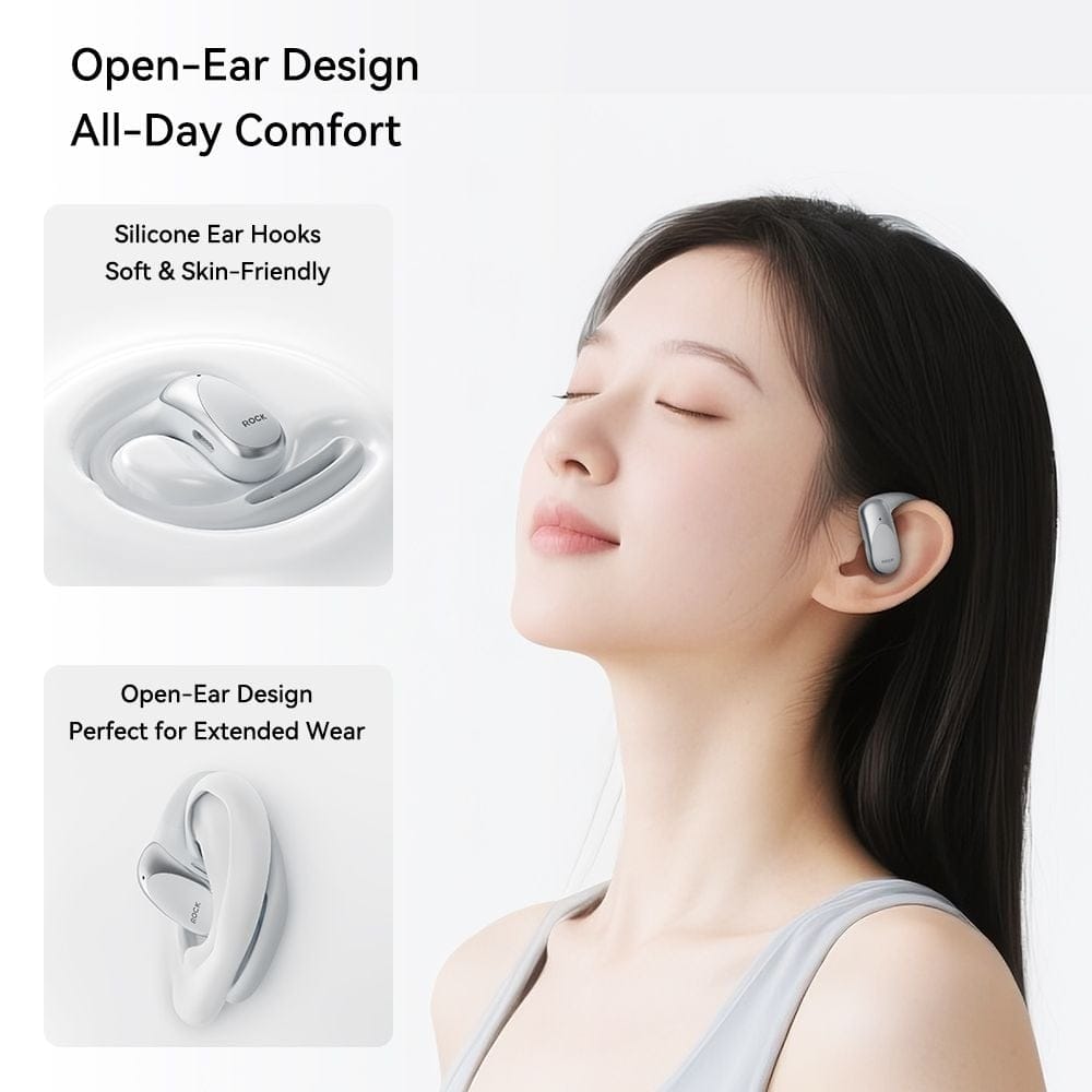 Rock X918 Smart Touch Screen OWS Bluetooth Earphones
