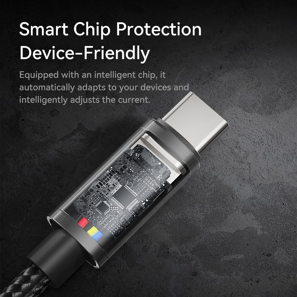 ROCK Z28 Metal Weaved Fast Charging Data Cable