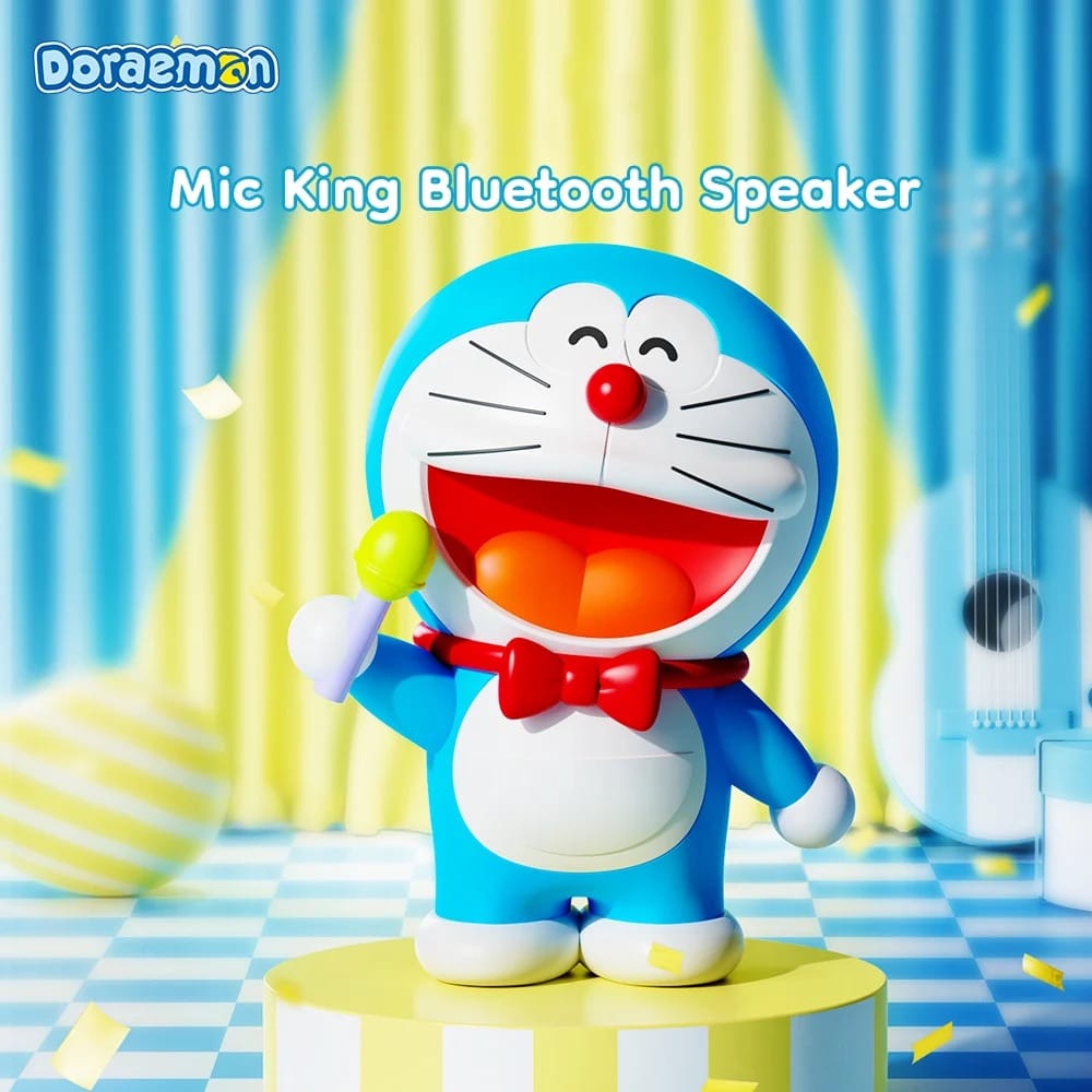 Rock Doraemon Mic King Bluetooth Speaker
