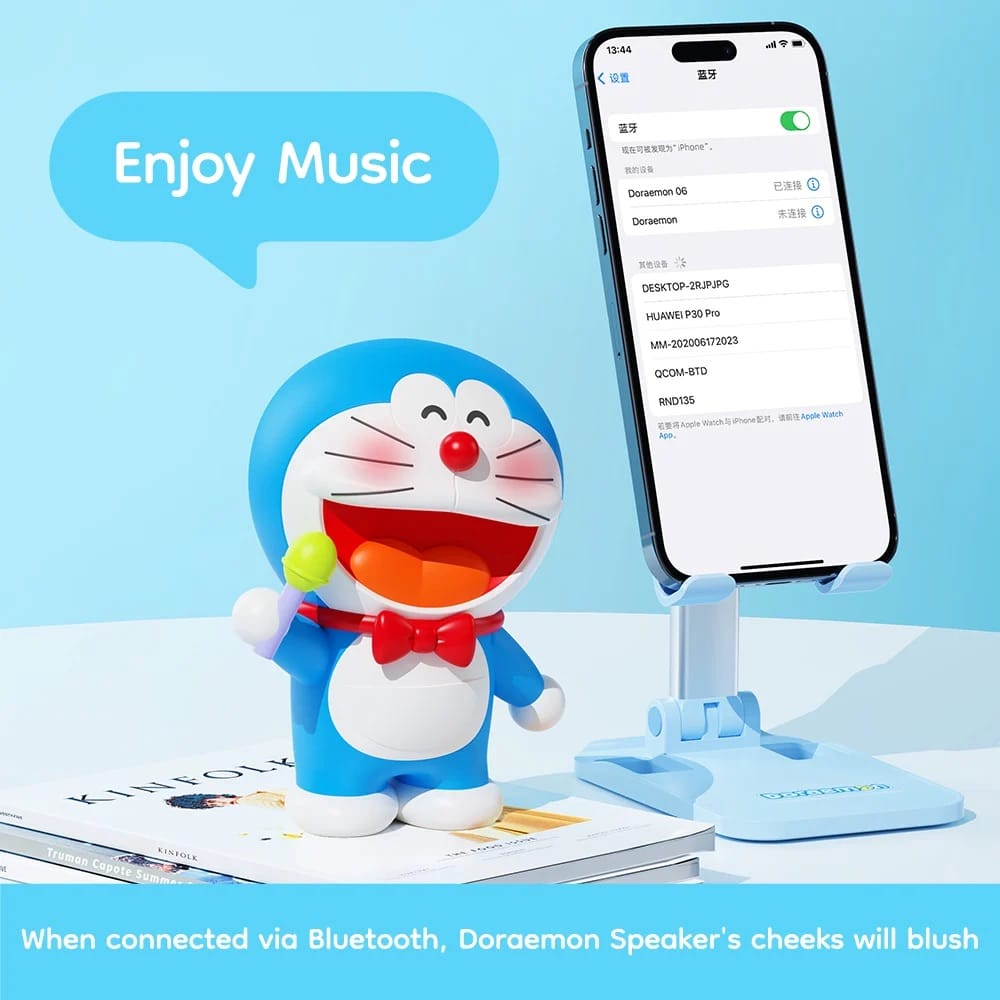 Rock Doraemon Mic King Bluetooth Speaker