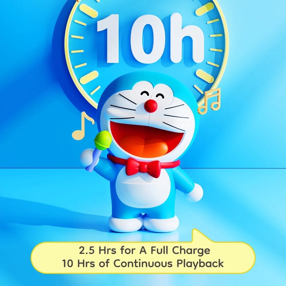 Rock Doraemon Mic King Bluetooth Speaker