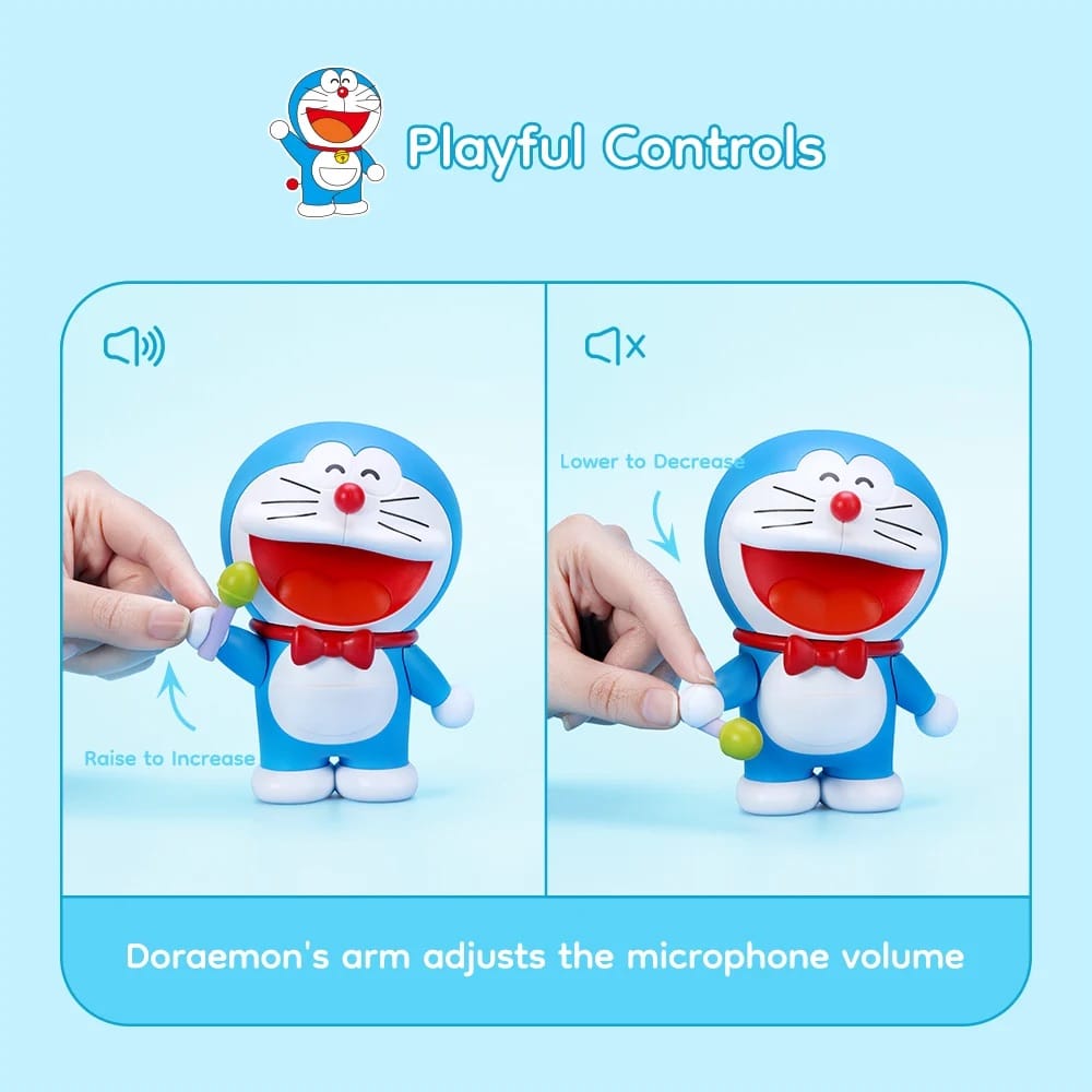 Rock Doraemon Mic King Bluetooth Speaker