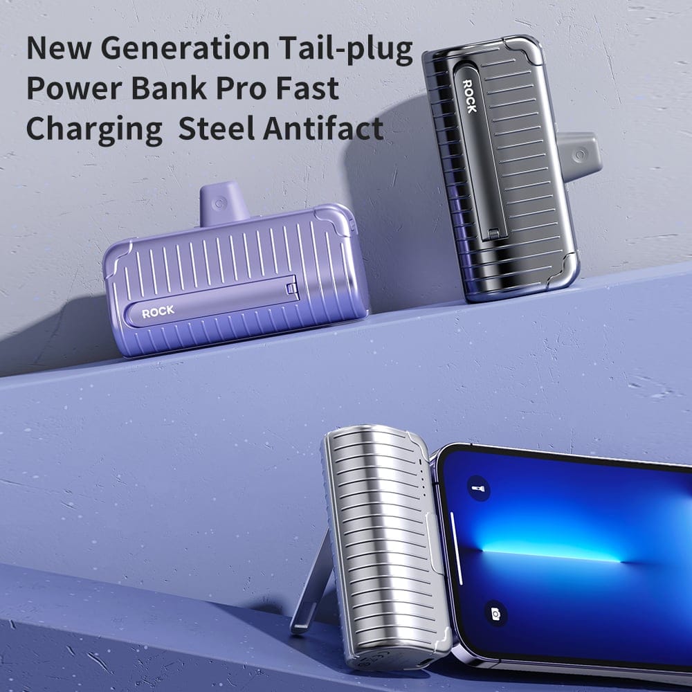 Rock P85 Type-C Fast Charging Power Bank 4800MAH