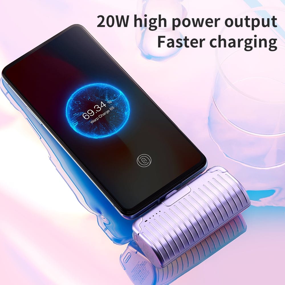 Rock P85 Type-C Fast Charging Power Bank 4800MAH