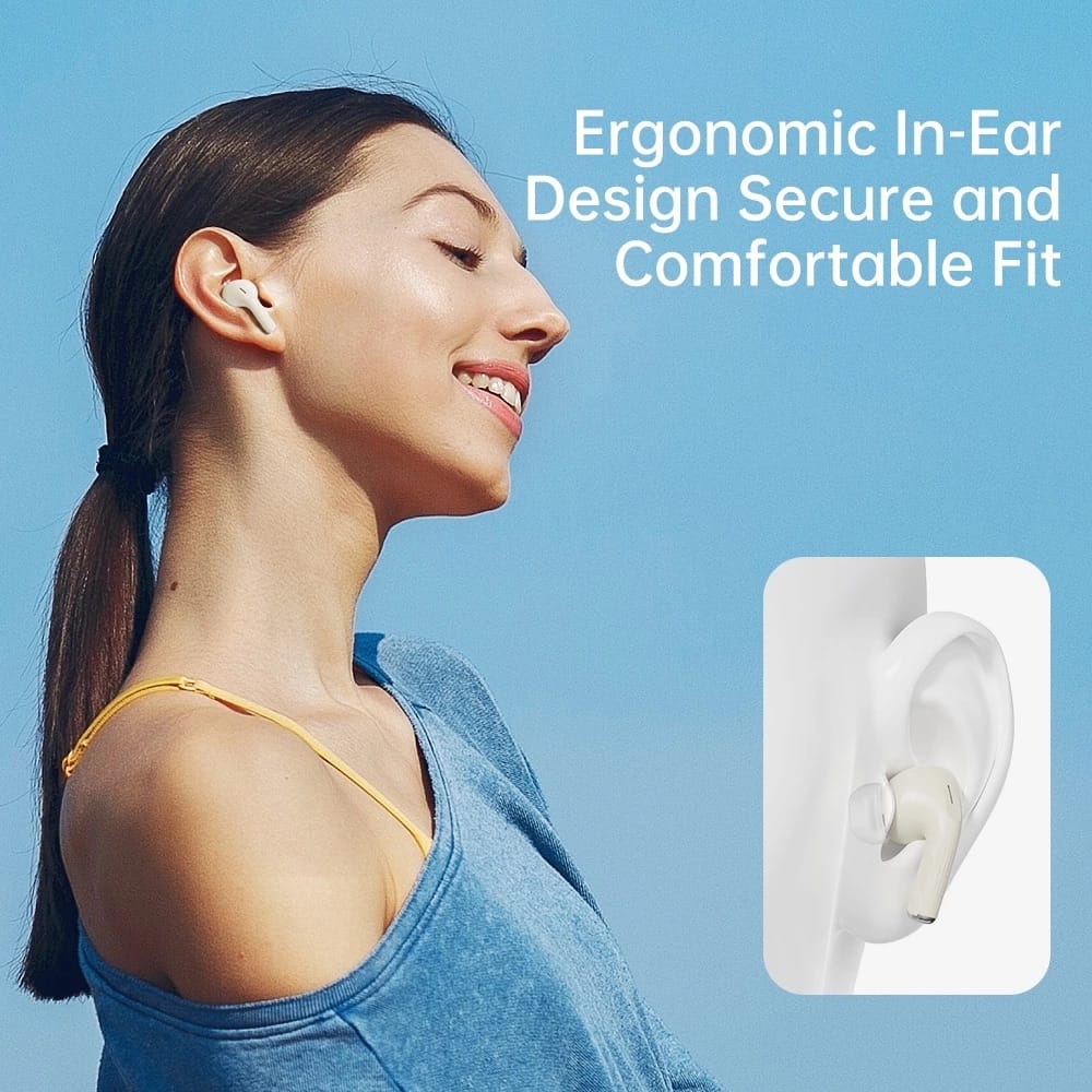 ROCK A5 Pro Smart Touch Screen ANC True Wireless Bluetooth Earphones