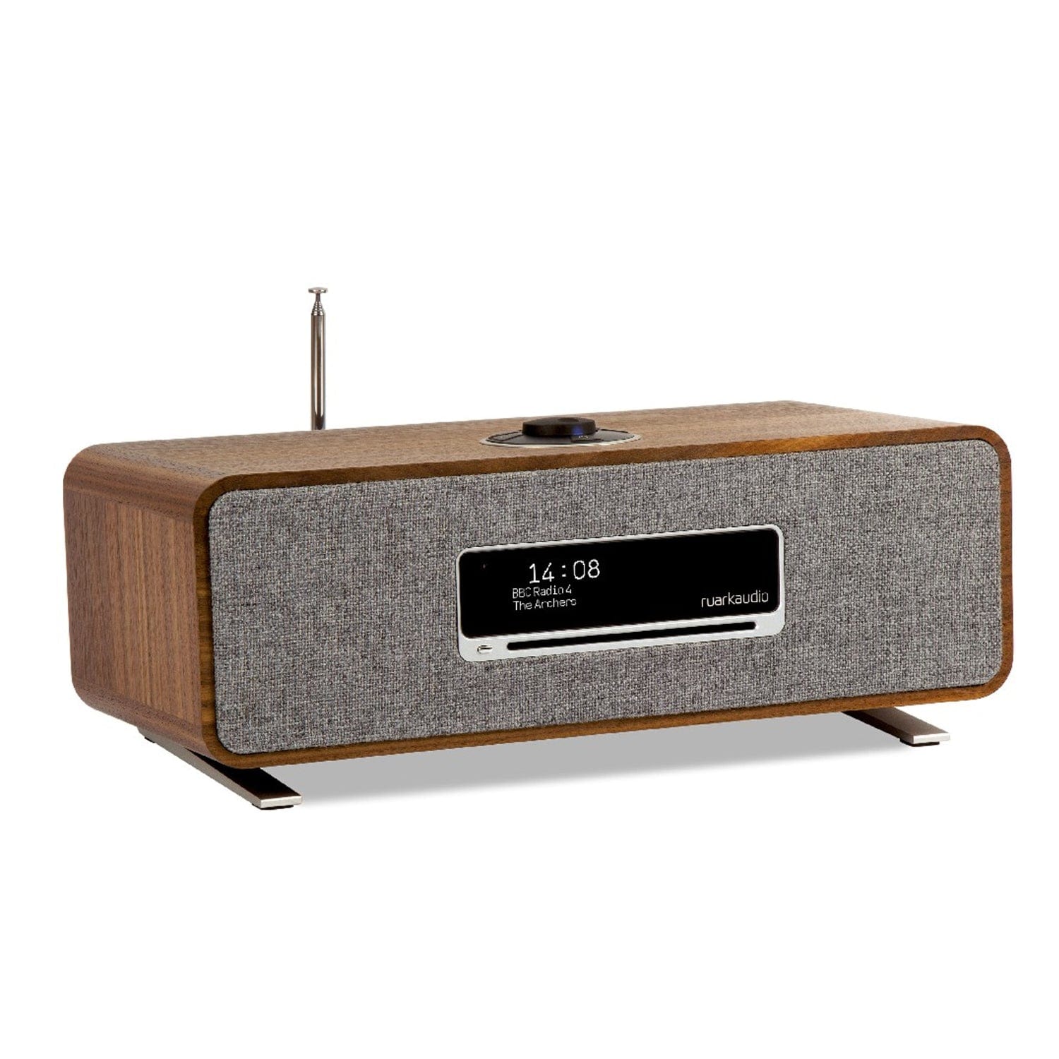 RuarkAudio R3S Compact Music System with CD Player and SmartRadio with Internet/DAB/DAB+/FM Tuners