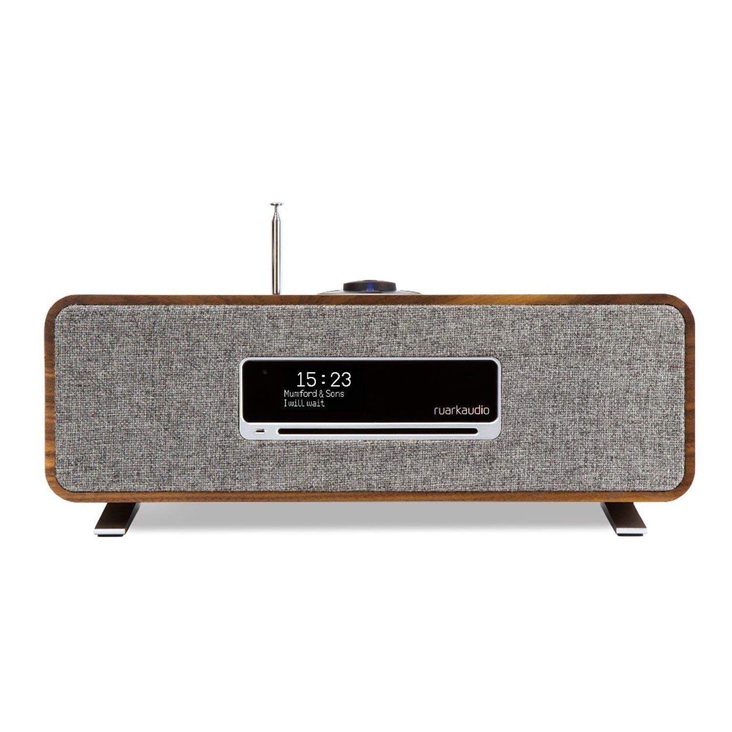 RuarkAudio R3S Compact Music System with CD Player and SmartRadio with Internet/DAB/DAB+/FM Tuners