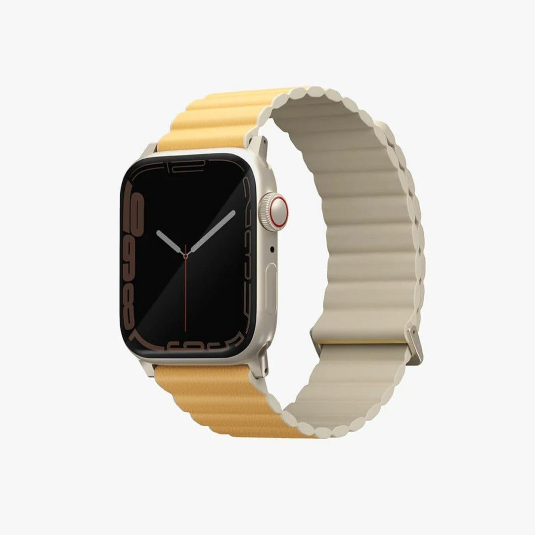 UNIQ Revix Premium Leather Reversible Magnetic Apple Watch Strap (41mm / 45mm)
