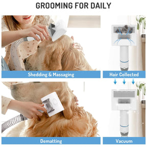 Rock RST10850  Multi-Functional Pet Grooming Kit 6-in-1 Vacuum & Pet Hair Dryer 4L
