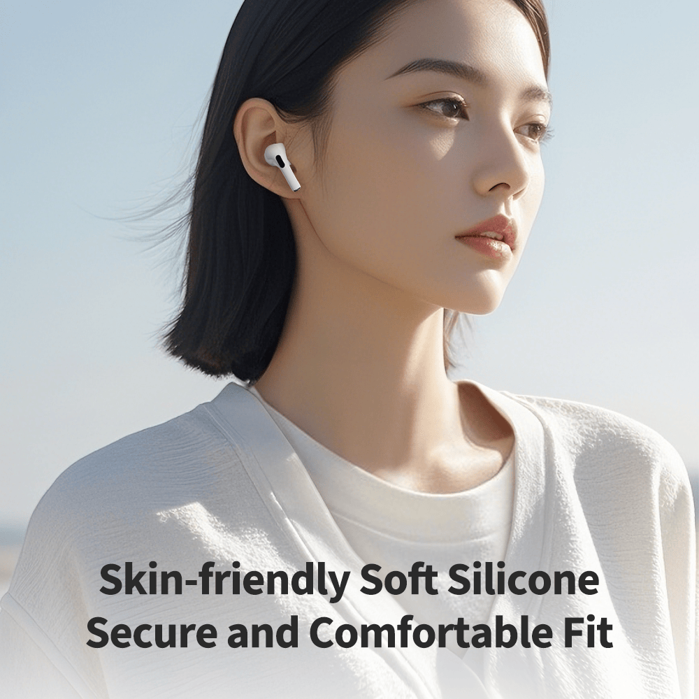 ROCK S1 Smart Touch Screen True Wireless Bluetooth Earphones