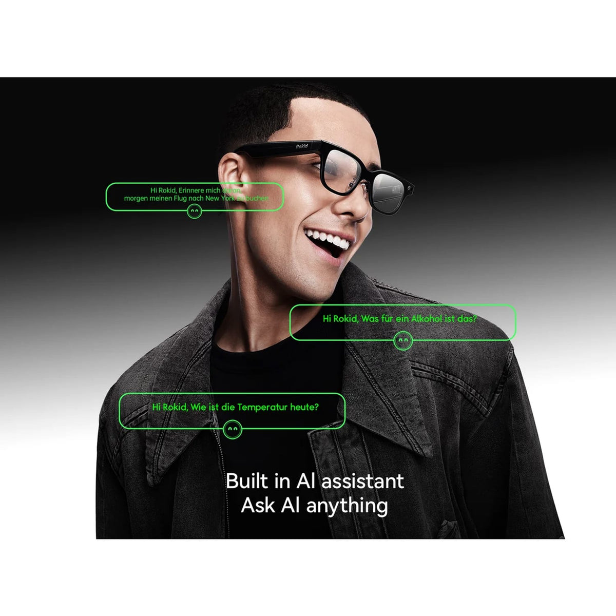 Rokid AI Glasses (With Display)