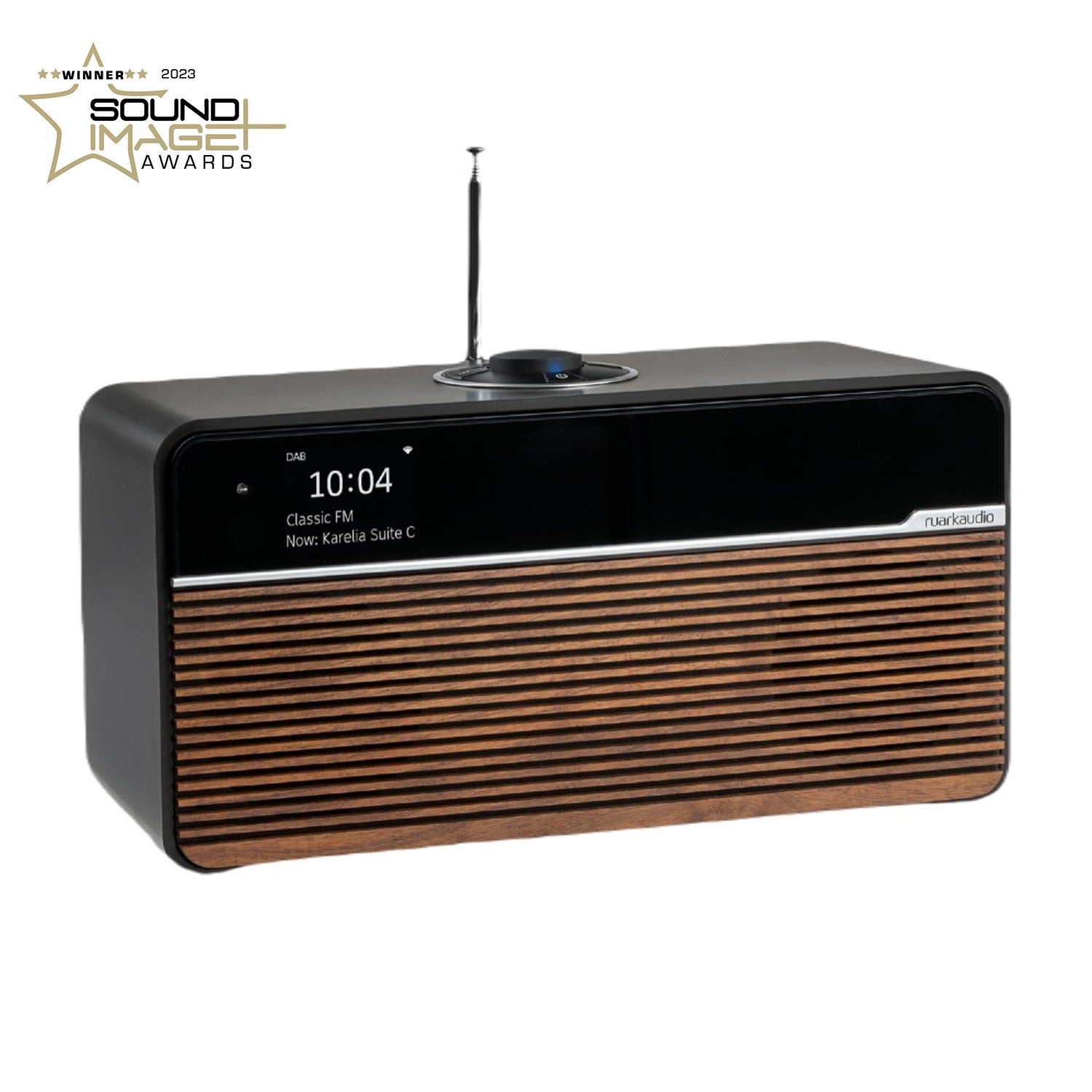RuarkAudio R2 Mk4 Smart Music System with SmartRadio Internet/DAB/DAB+/FM Tuners
