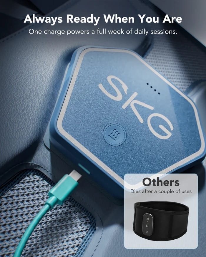 SKG QS300 Lumbar Support Waist Massager