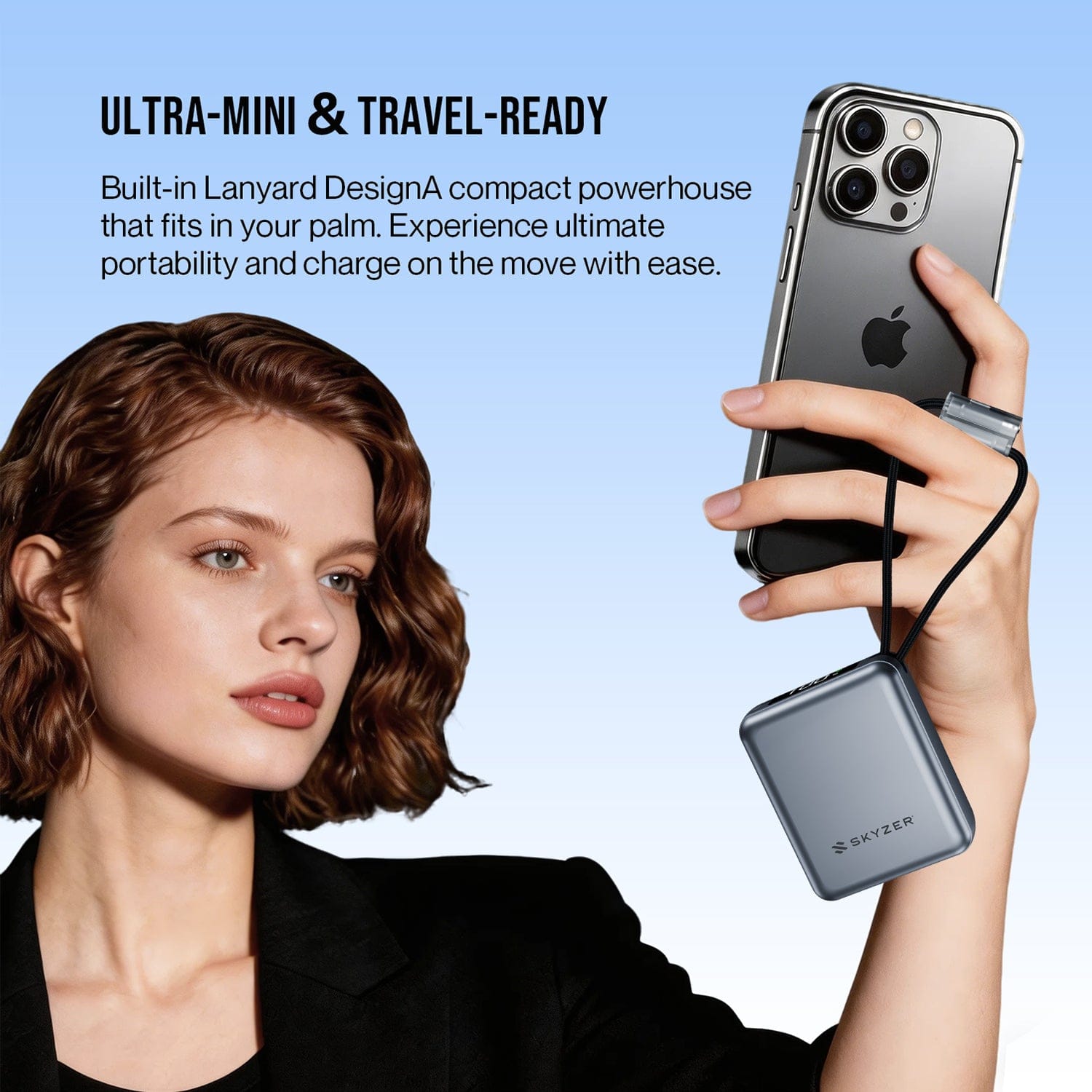 Skyzer PB256 [CCC-Certified] PowerCube 35W Super Fast Charging 10,000MaH Powerbank