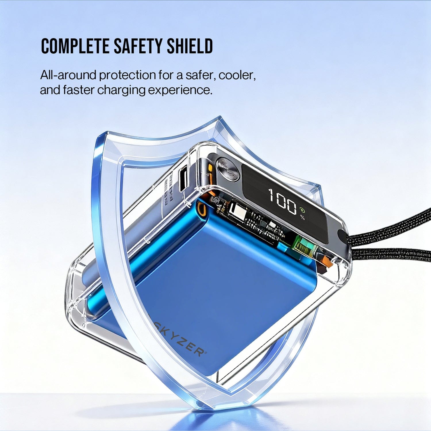 Skyzer PB256 [CCC-Certified] PowerCube 35W Super Fast Charging 10,000MaH Powerbank