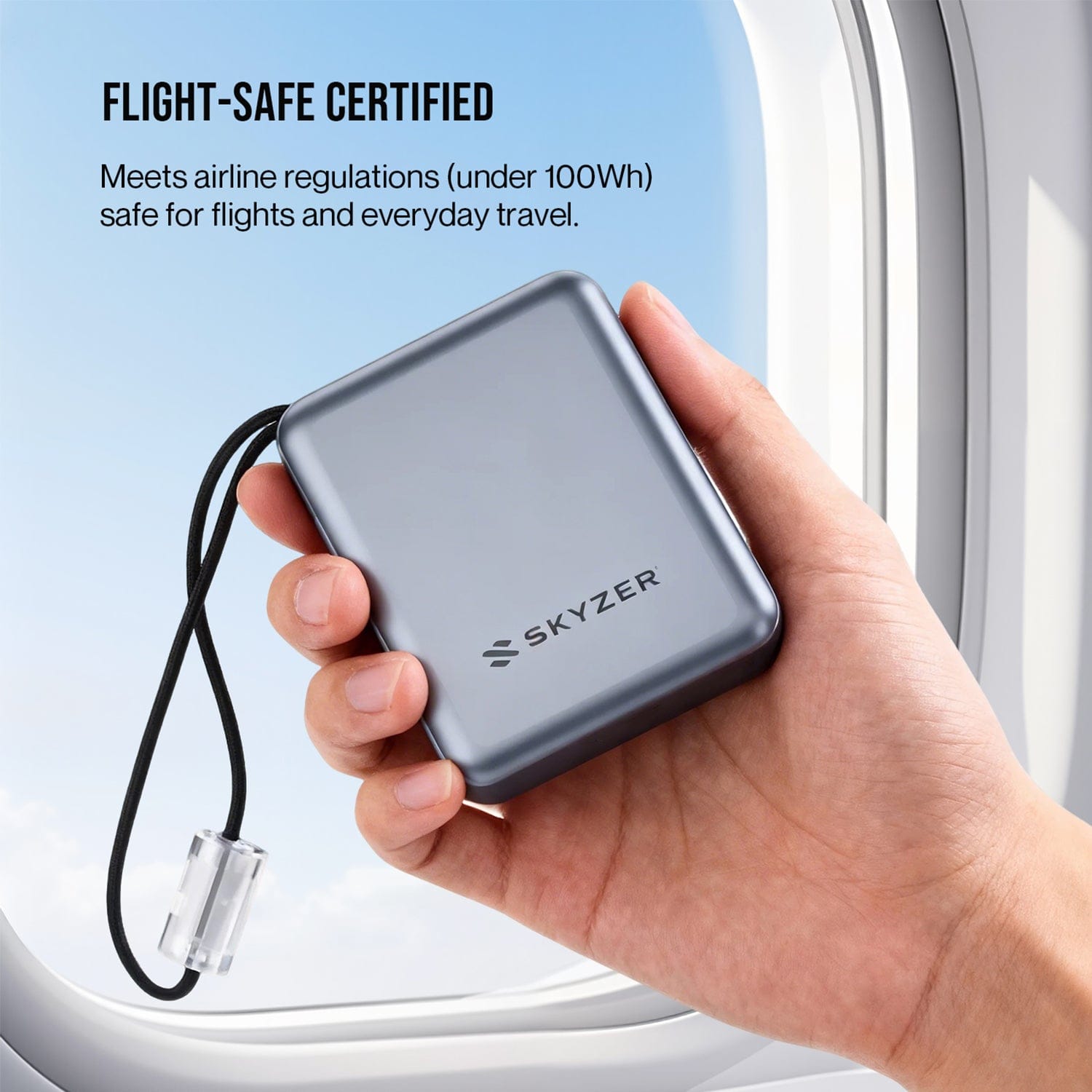 Skyzer PB256 [CCC-Certified] PowerCube 35W Super Fast Charging 10,000MaH Powerbank