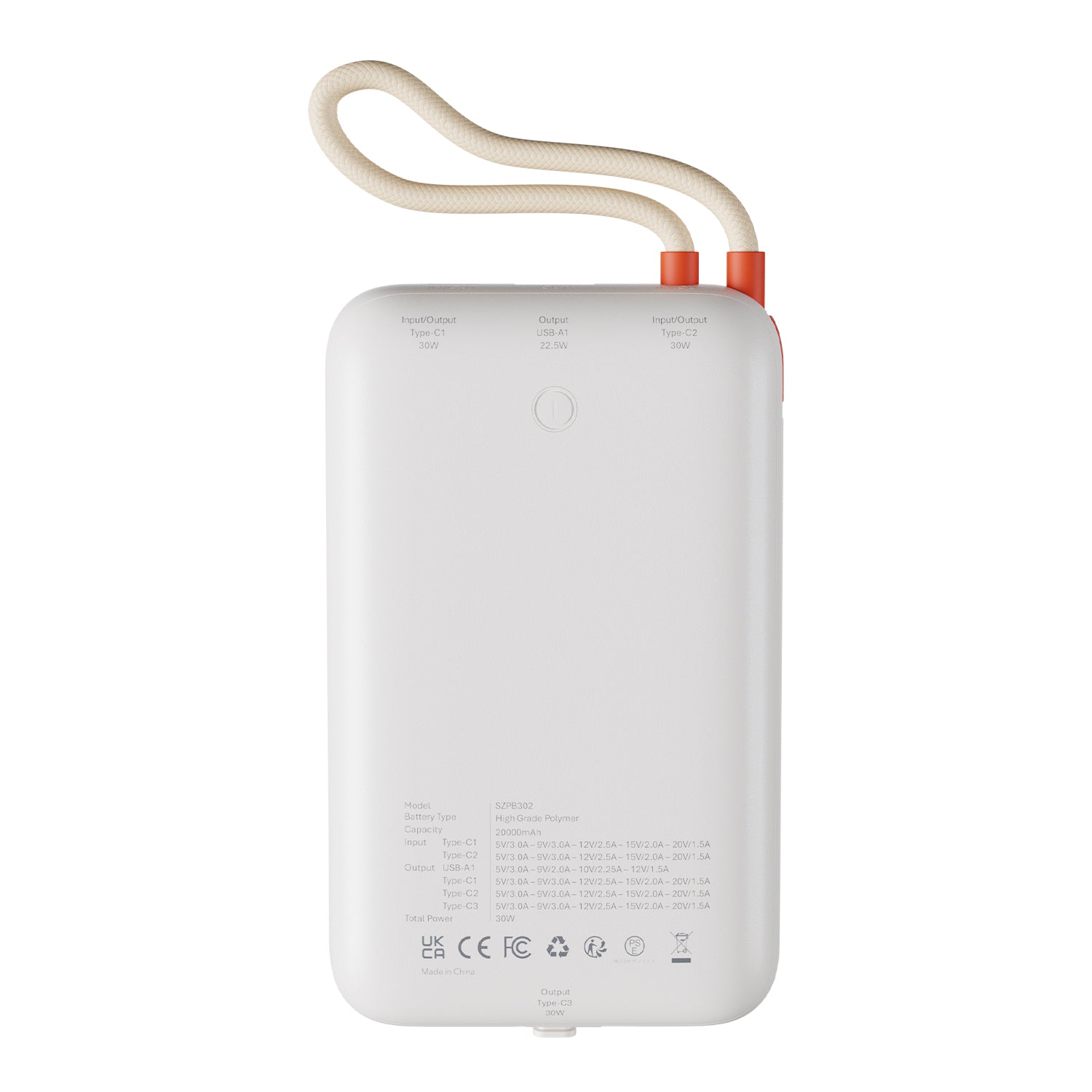 Skyzer Power Charge 302 | 30W 20000mAh Powerbank