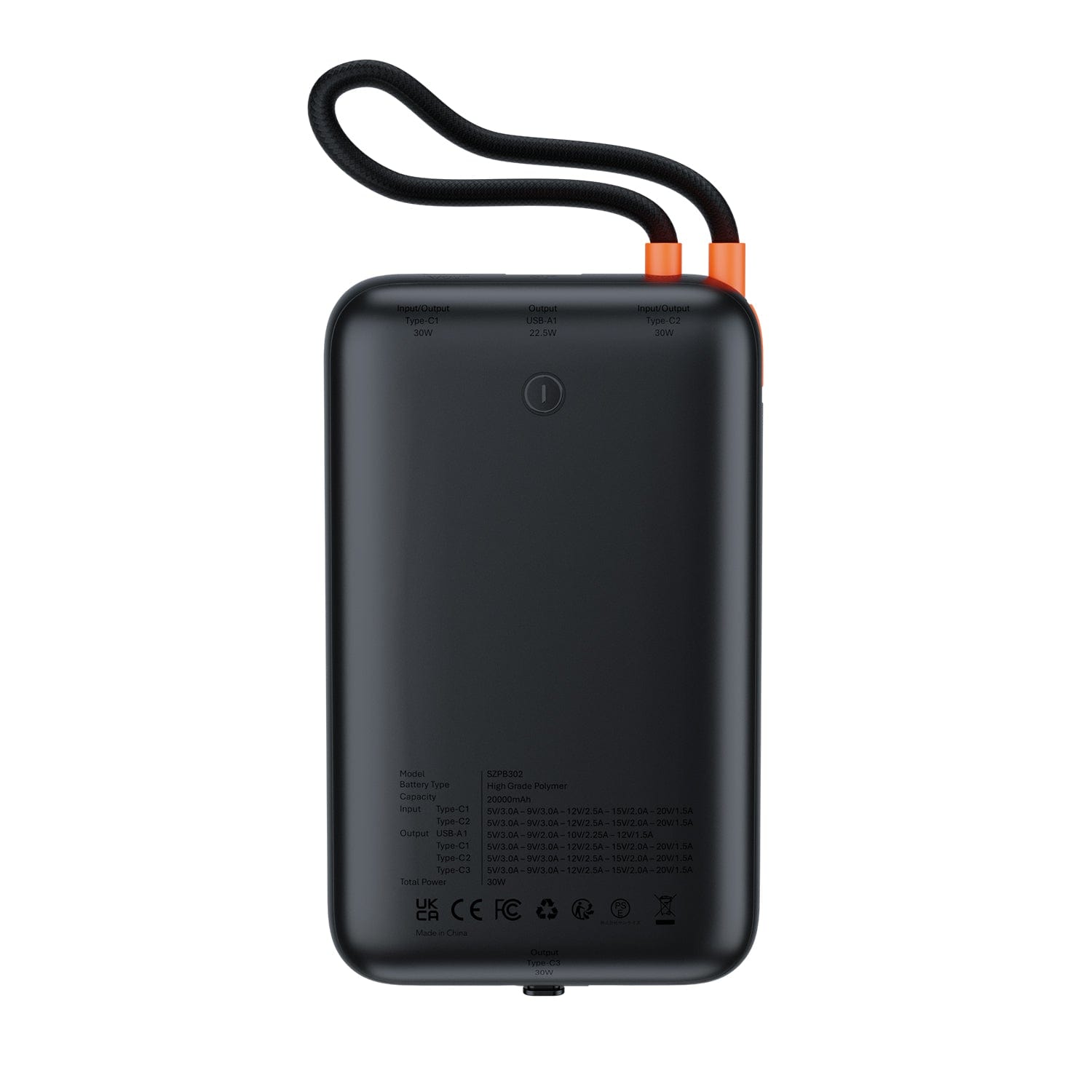 Skyzer Power Charge 302 | 30W 20000mAh Powerbank