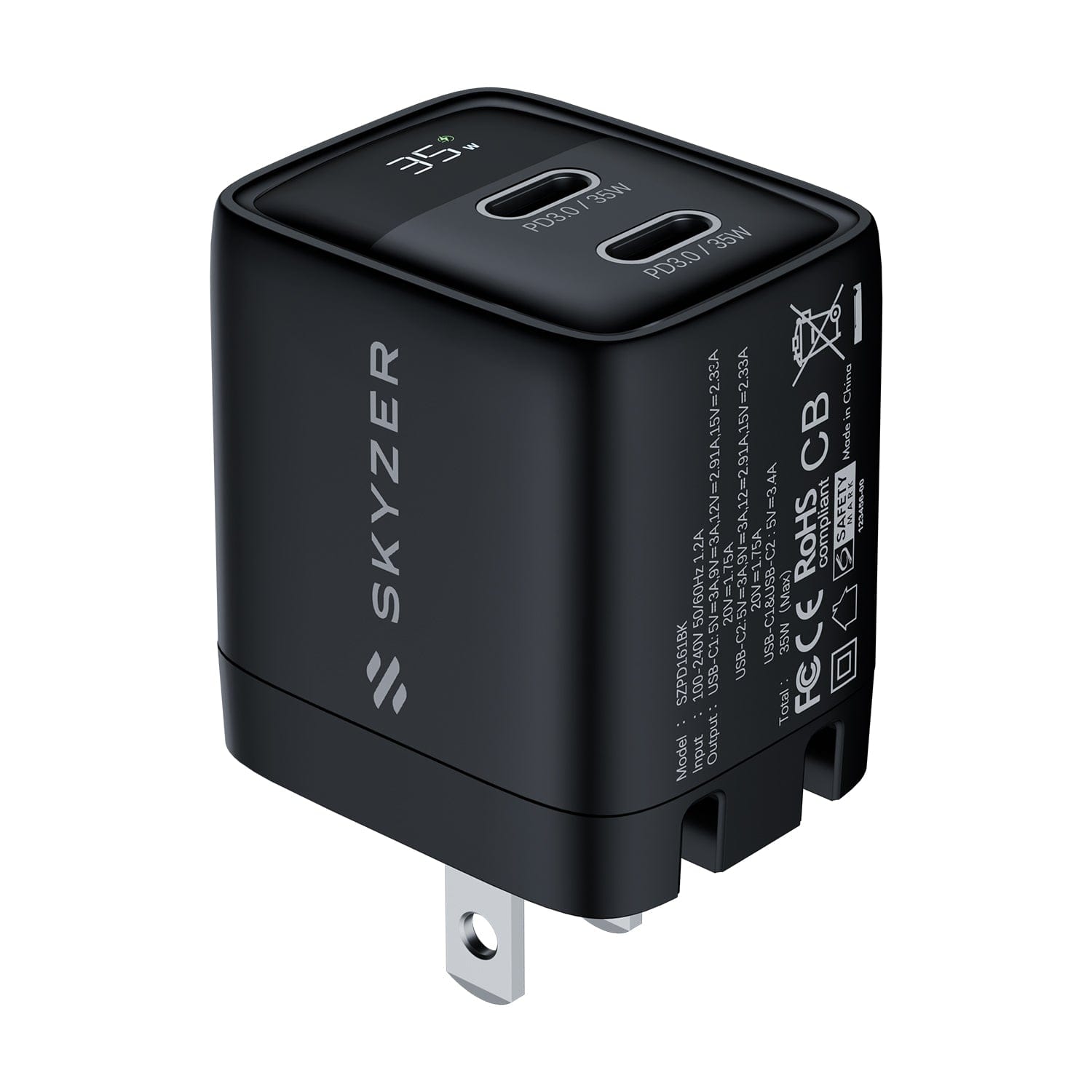 Skyzer SpeedPro35W Worldwide USB Charger