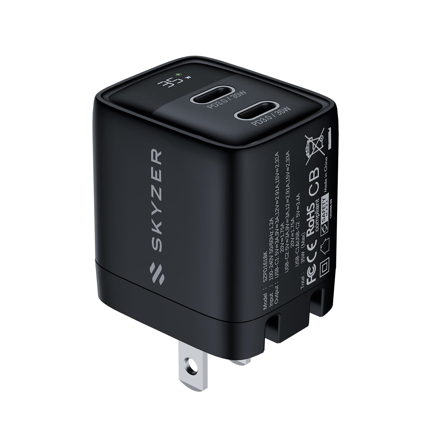 Skyzer SpeedPro35W Worldwide USB Charger