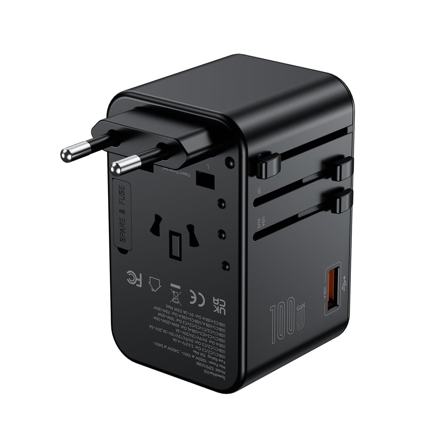 Skyzer PD163 SpeedMax 100W Fast Charging Travel Adapter