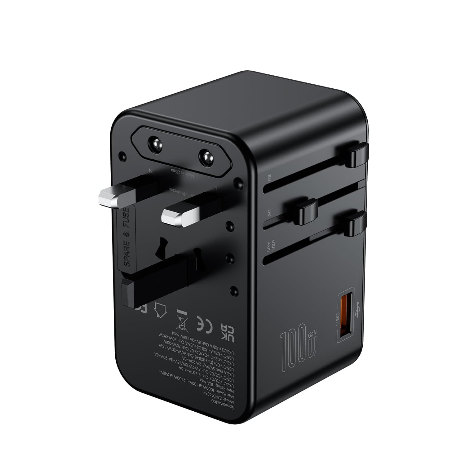 Skyzer PD163 SpeedMax 100W Fast Charging Travel Adapter