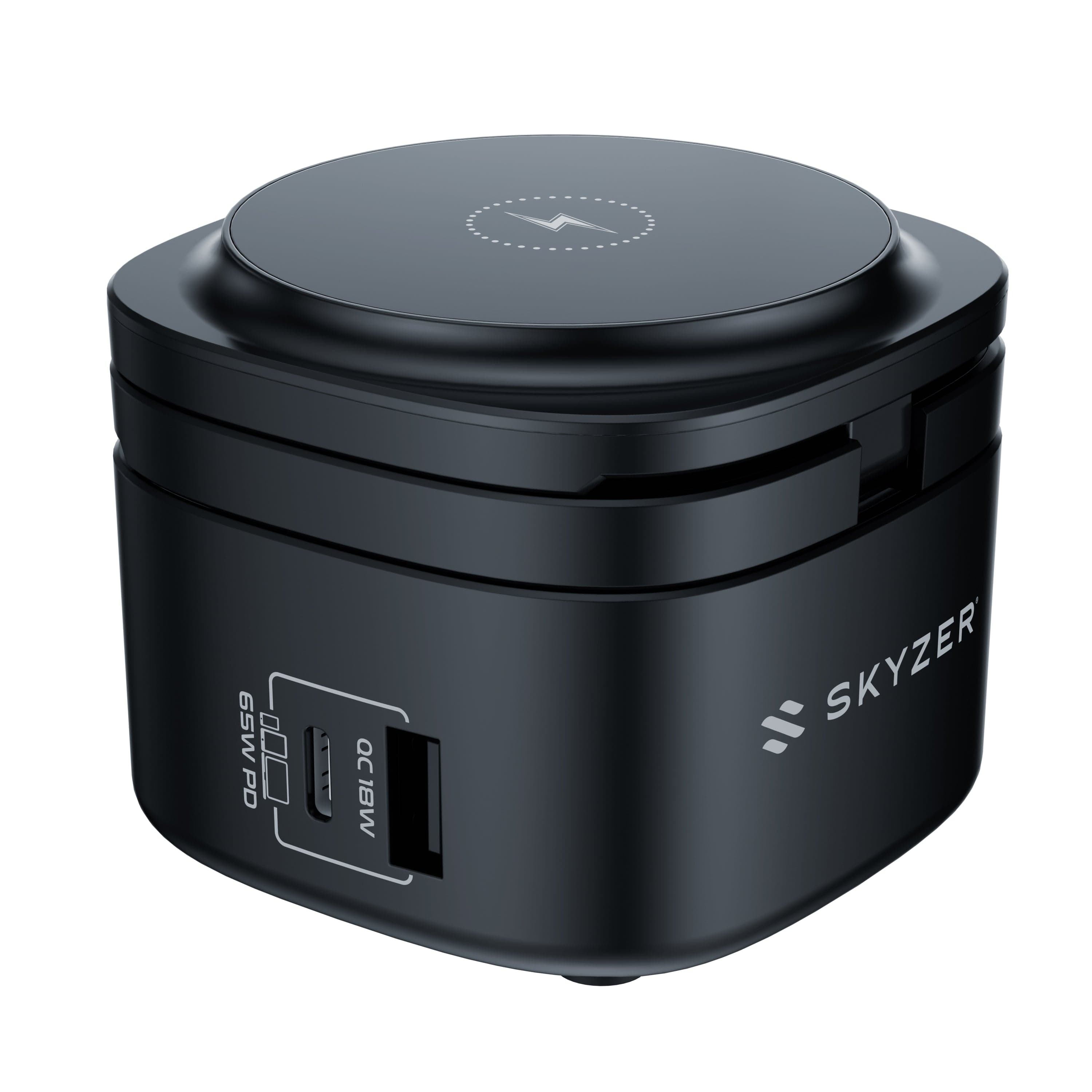 Skyzer 65W Desktop 5-In-1 Wireless Charging Station